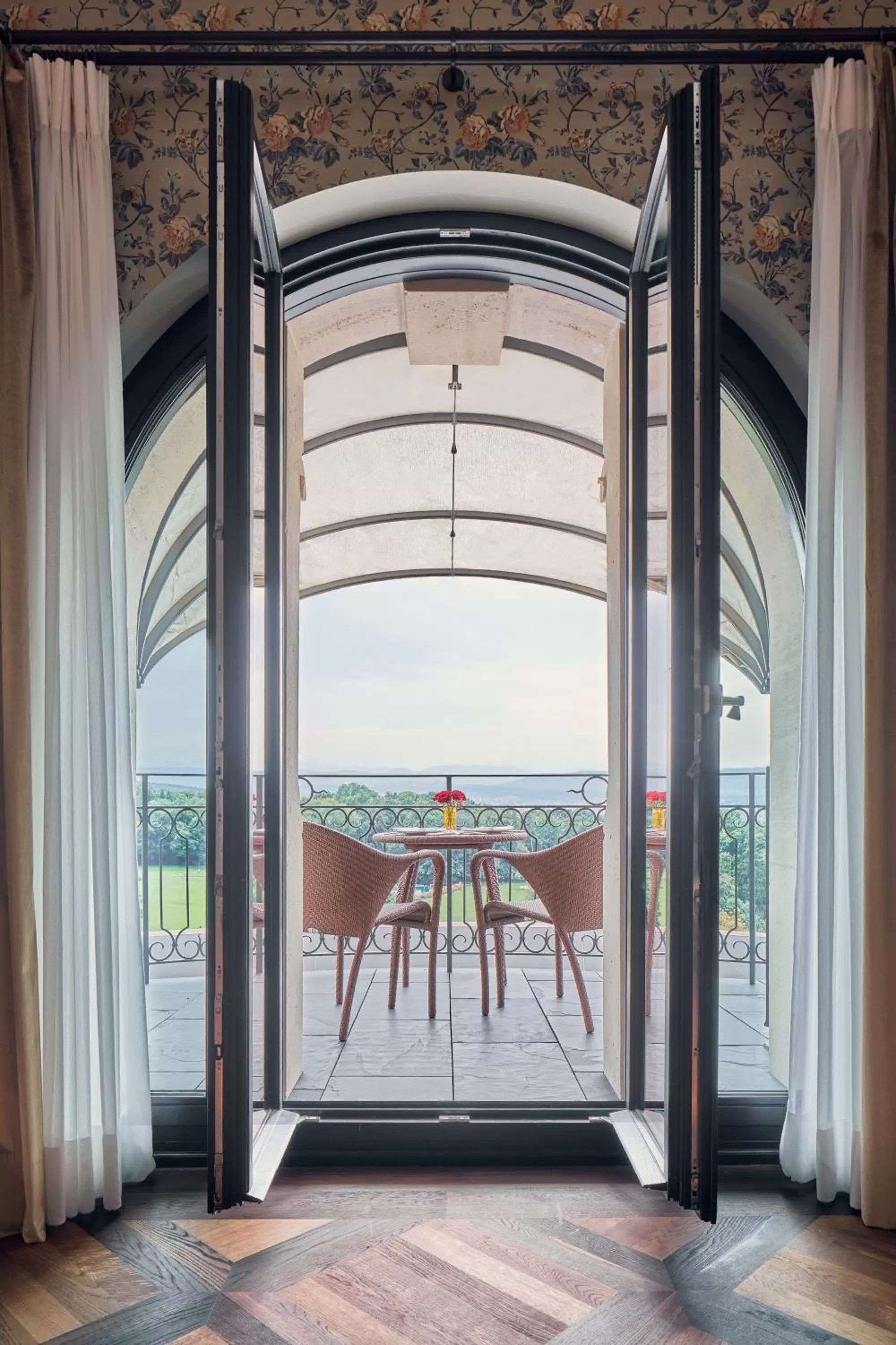 Balcony/Terrace in The Dolder Grand - City and Spa Resort Zurich
