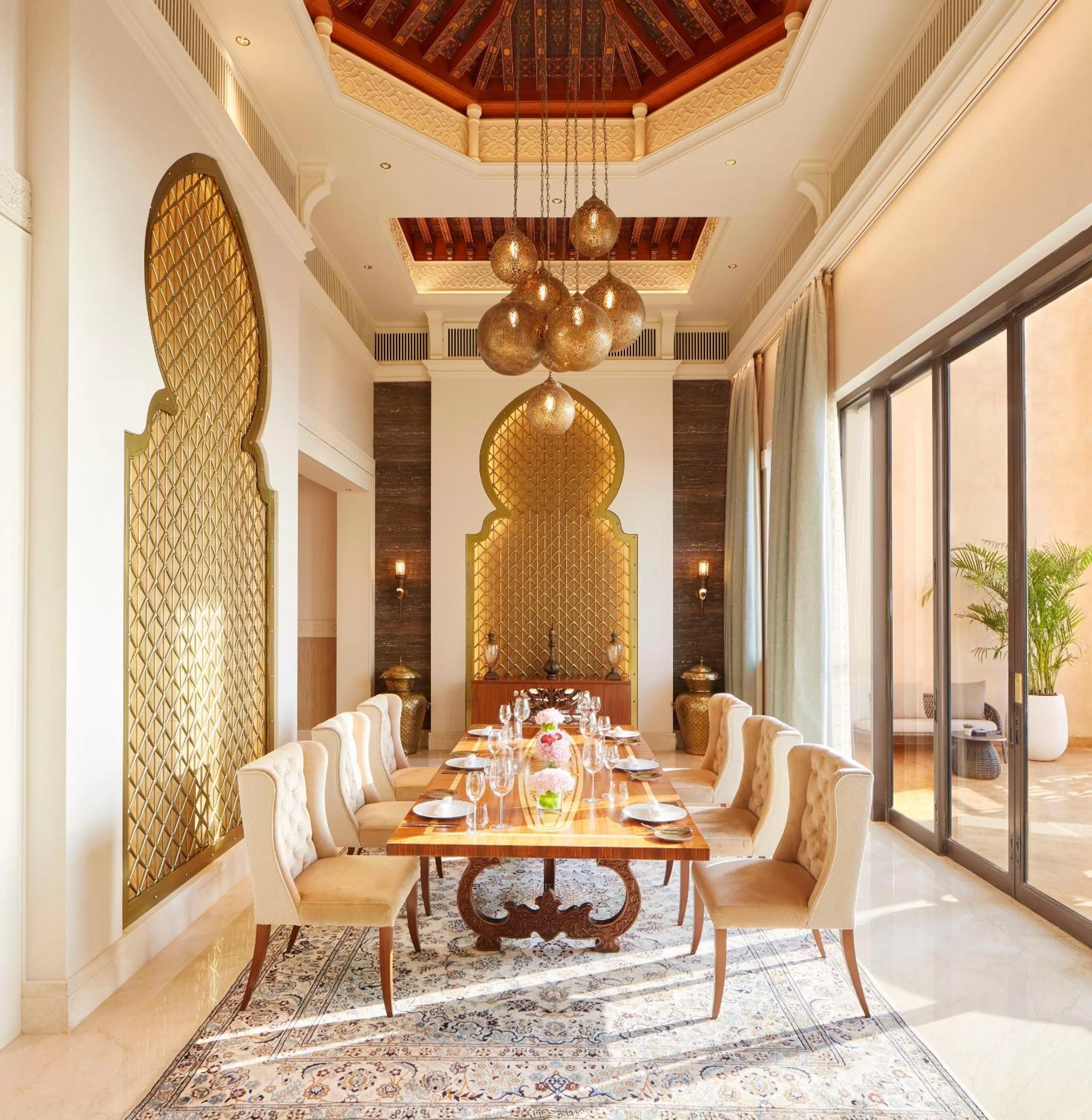Dining area in Jumeirah Al Qasr Dubai
