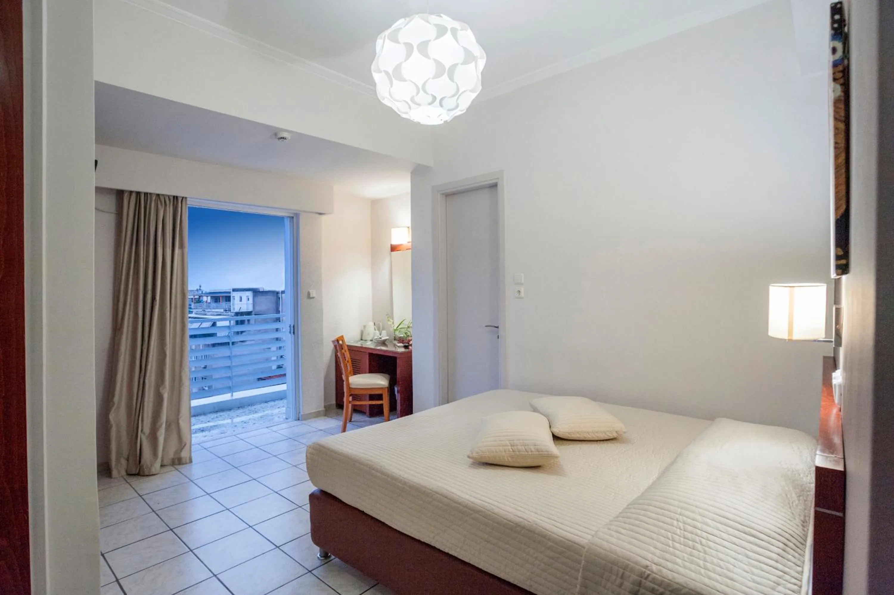 Bed in Epidavros Hotel