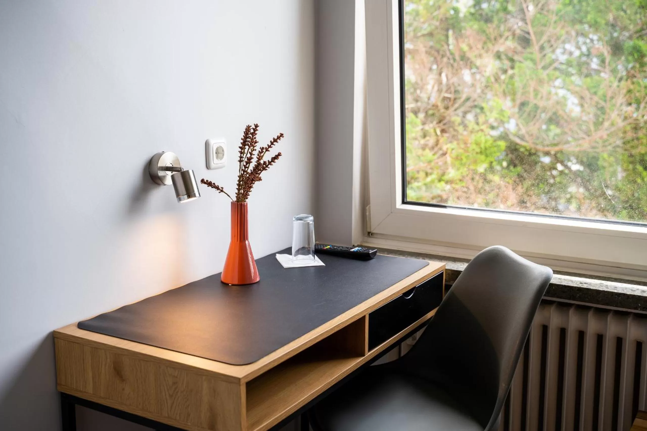 Bedroom in Hotel Garni Moers