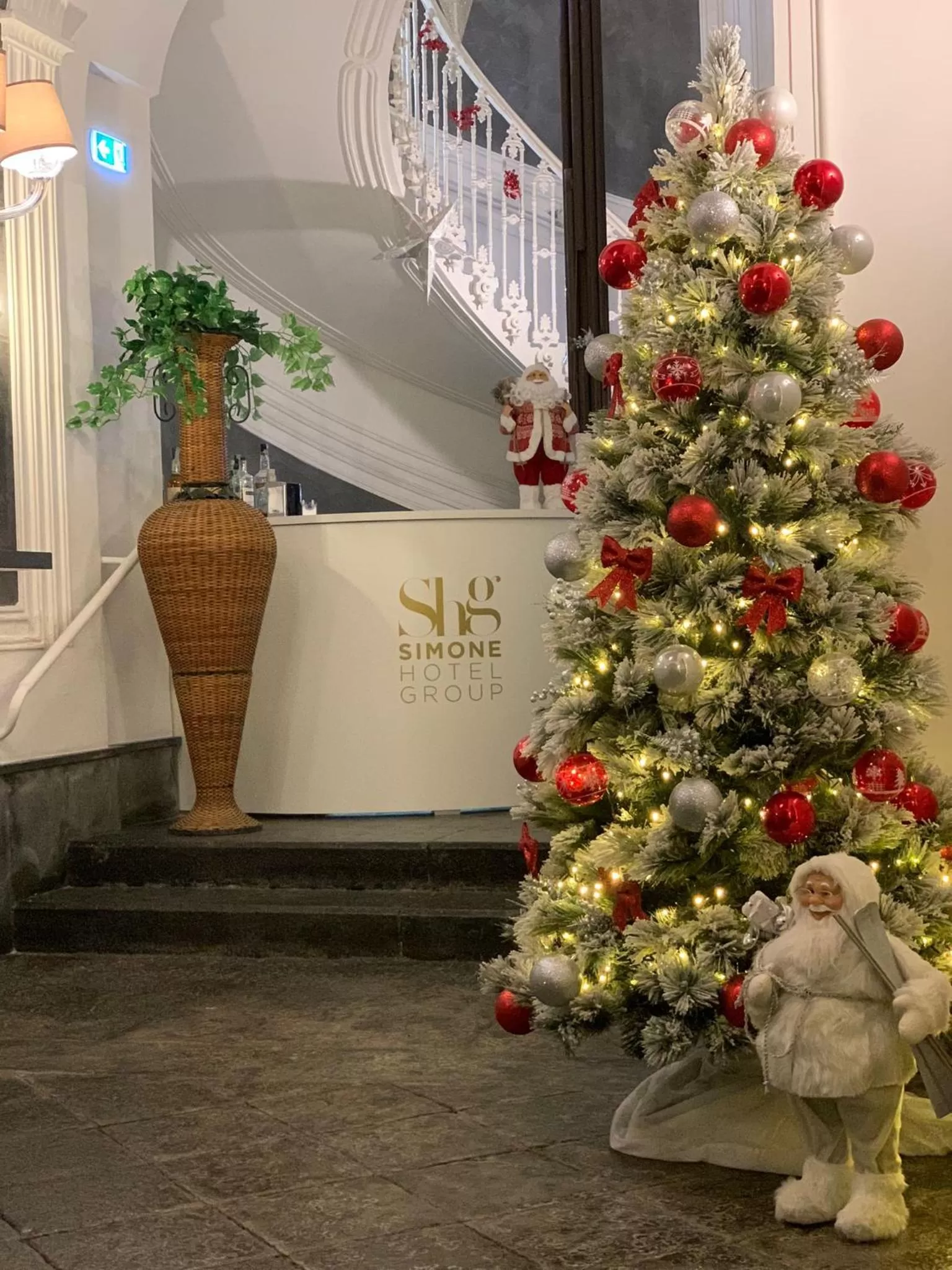 Lobby or reception in Villa Elisio Hotel & Spa