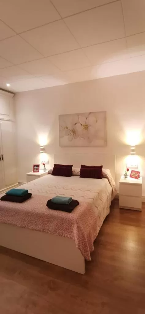 Bed in Valencia habitaciones