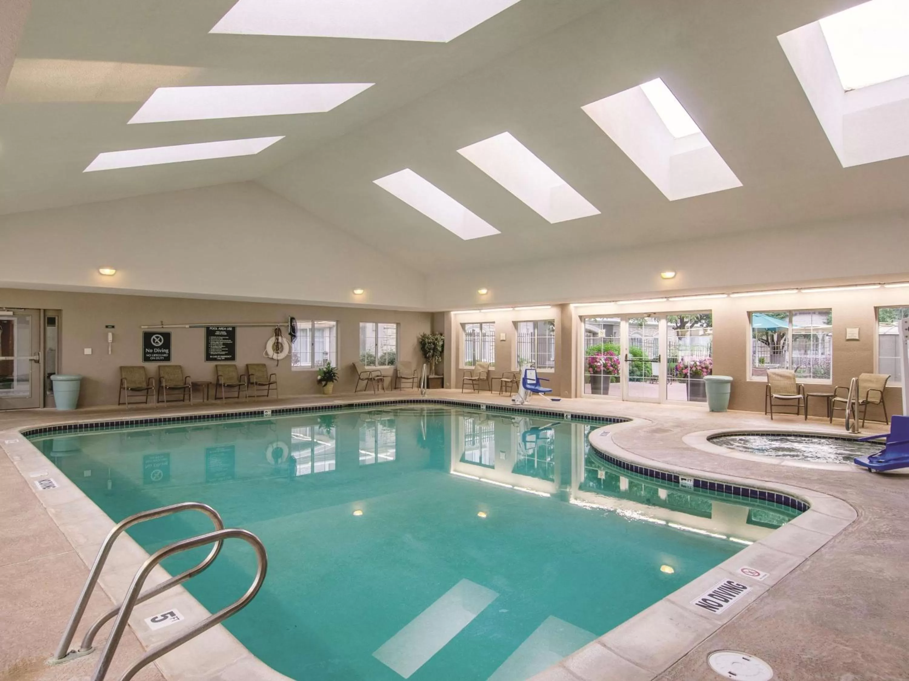 Pool view in La Quinta by Wyndham Denver Airport DIA