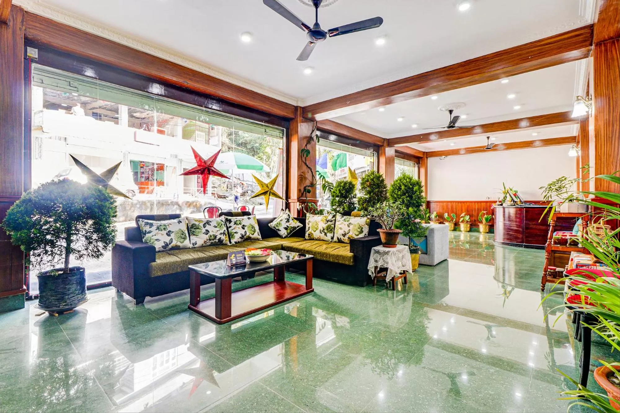 Lobby or reception, Lobby/Reception in FabHotel Greenery View Middle Lingding ICAR Road