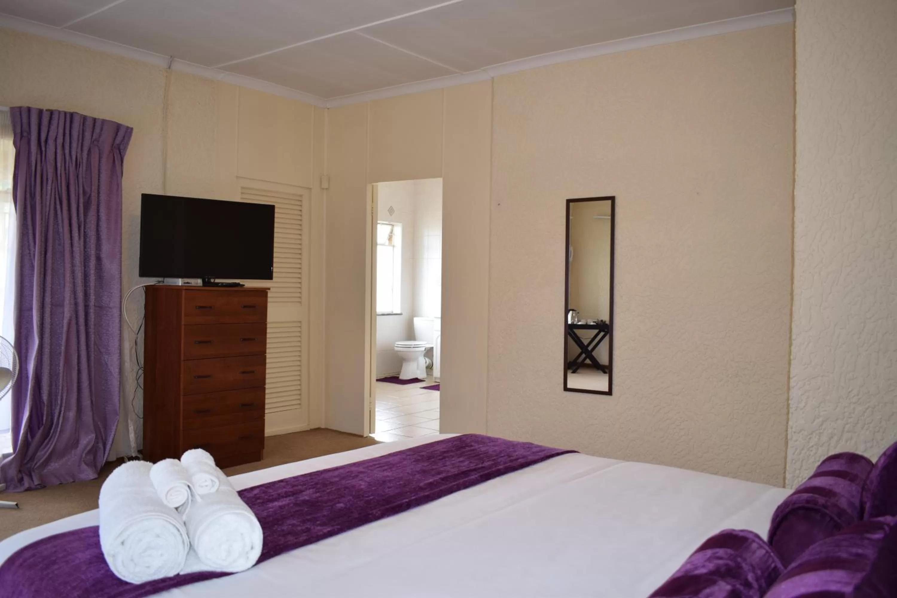 Bed in Moye Guest House