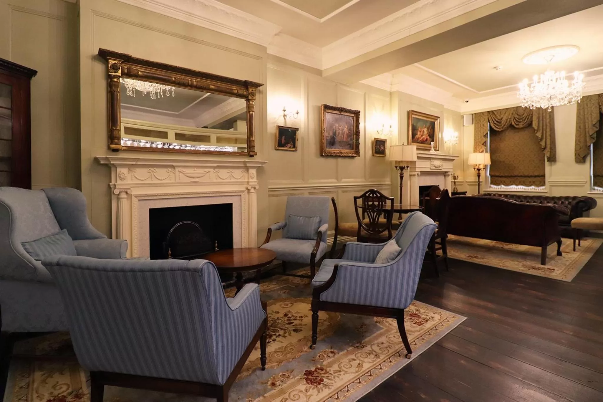 Living room in The Georgian Swansea