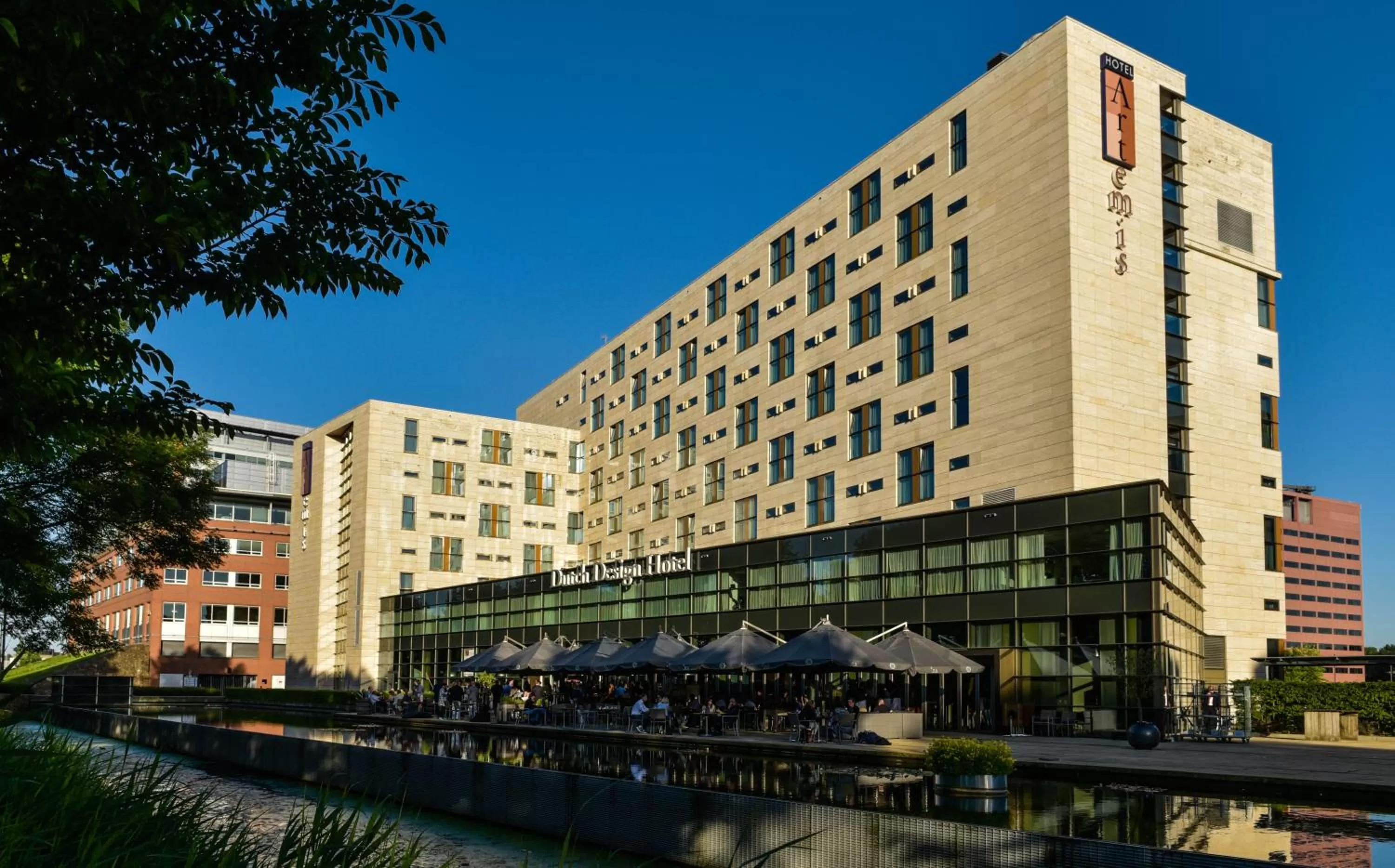 Property building in Hotel Artemis Amsterdam