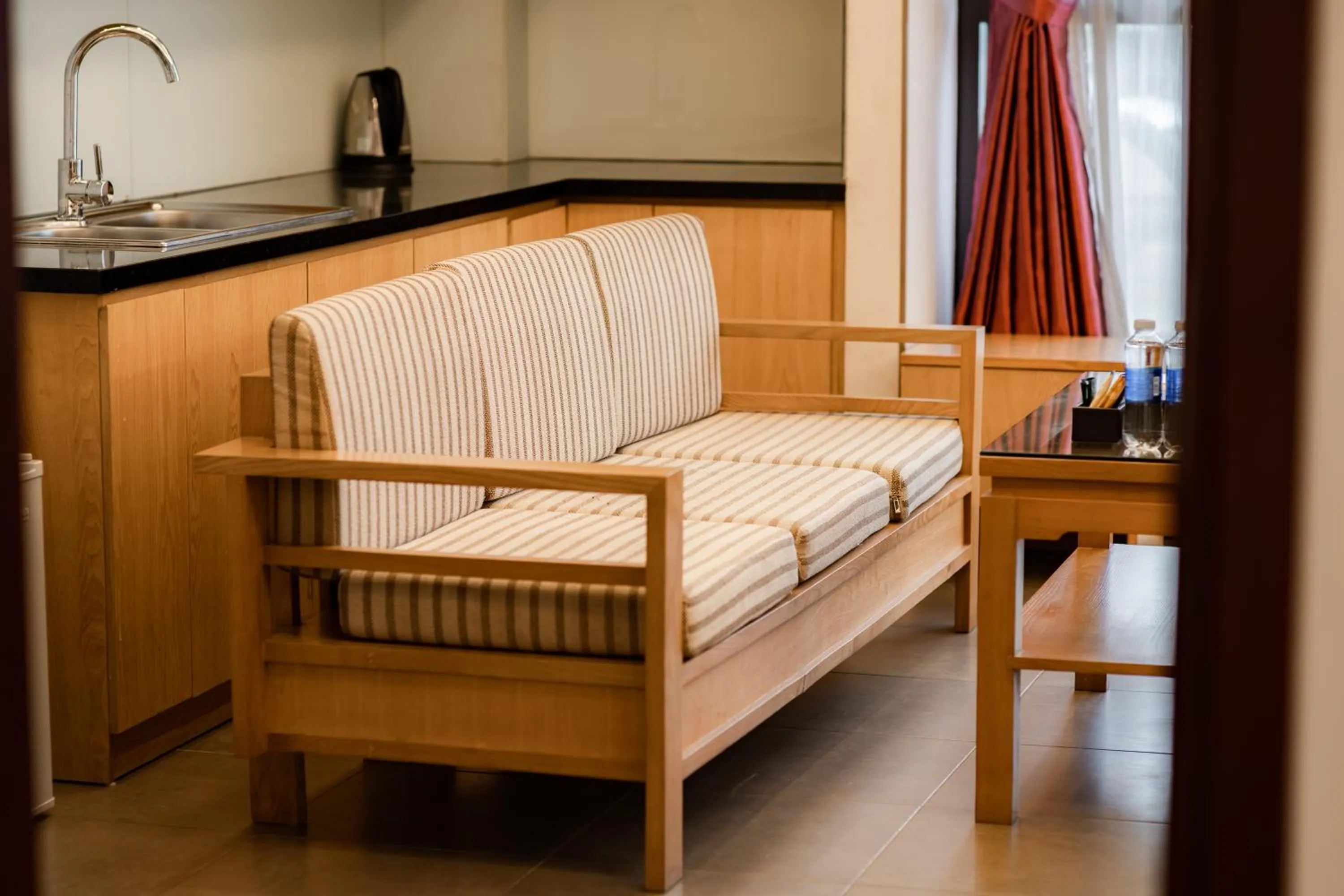 Bed in Riverside Hanoi Hotel