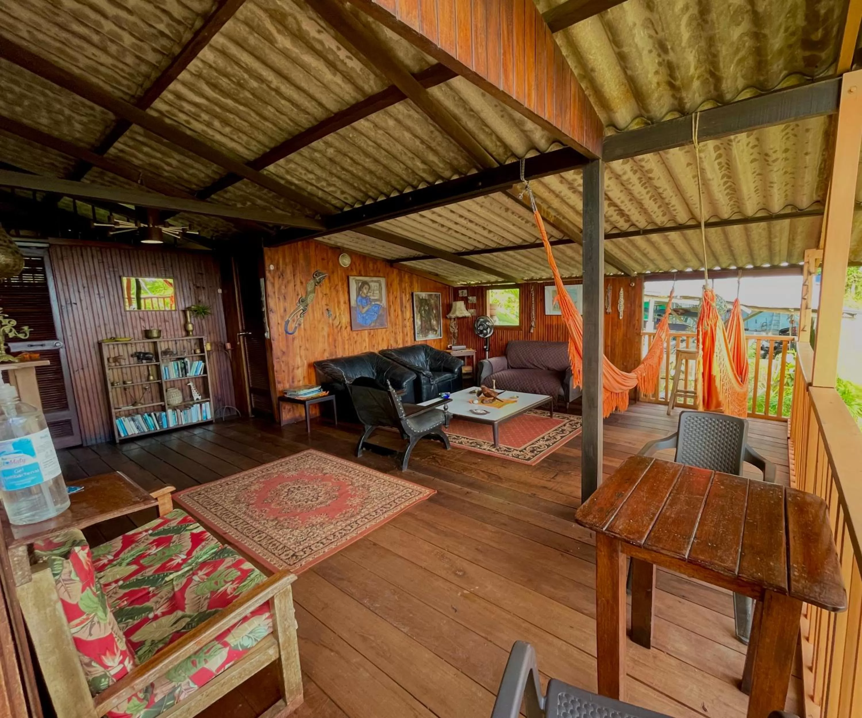 Living room in Posada Turística Rocas De Cabo Marzo