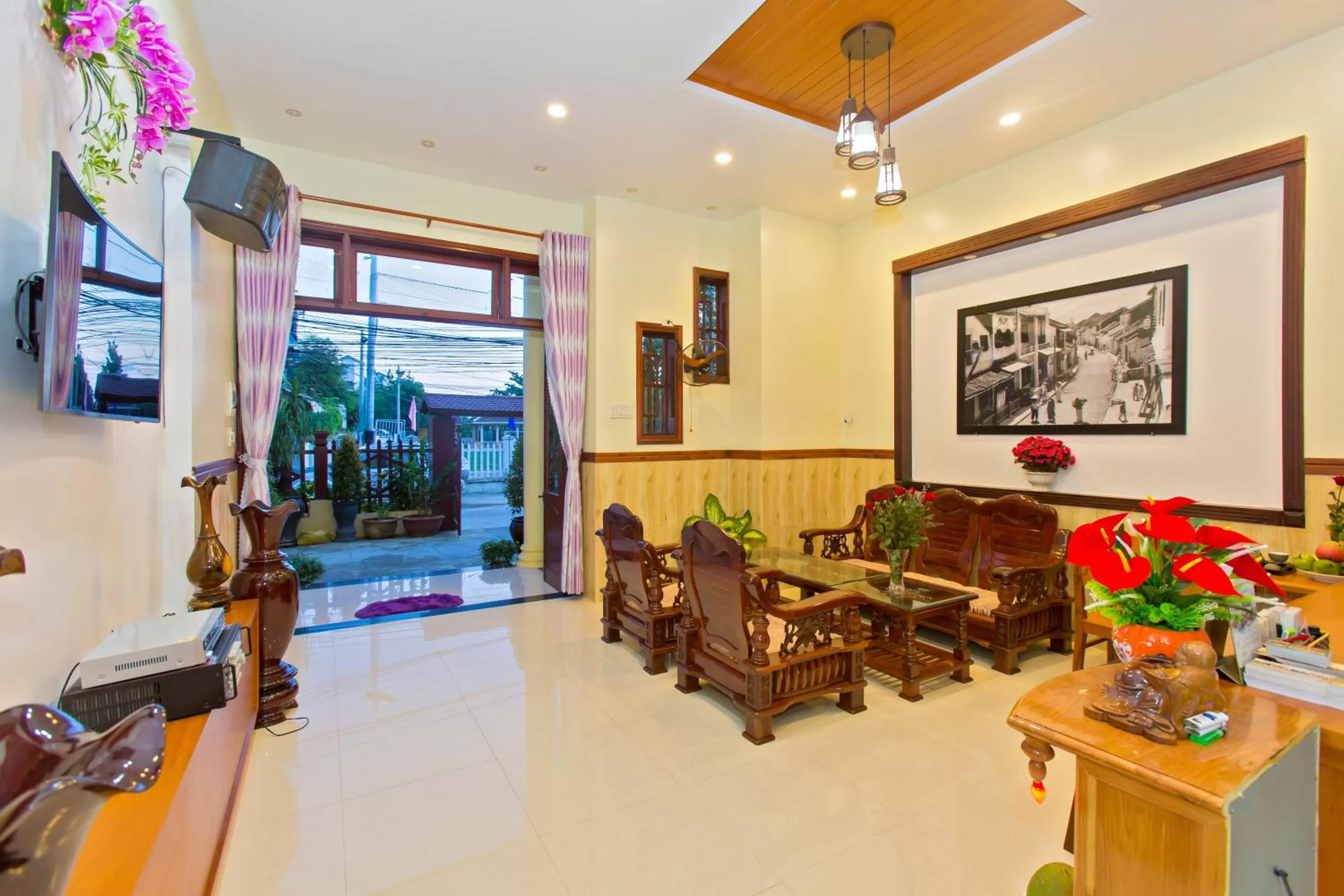 Lobby or reception, Lobby/Reception in Qua Cam Tim Homestay