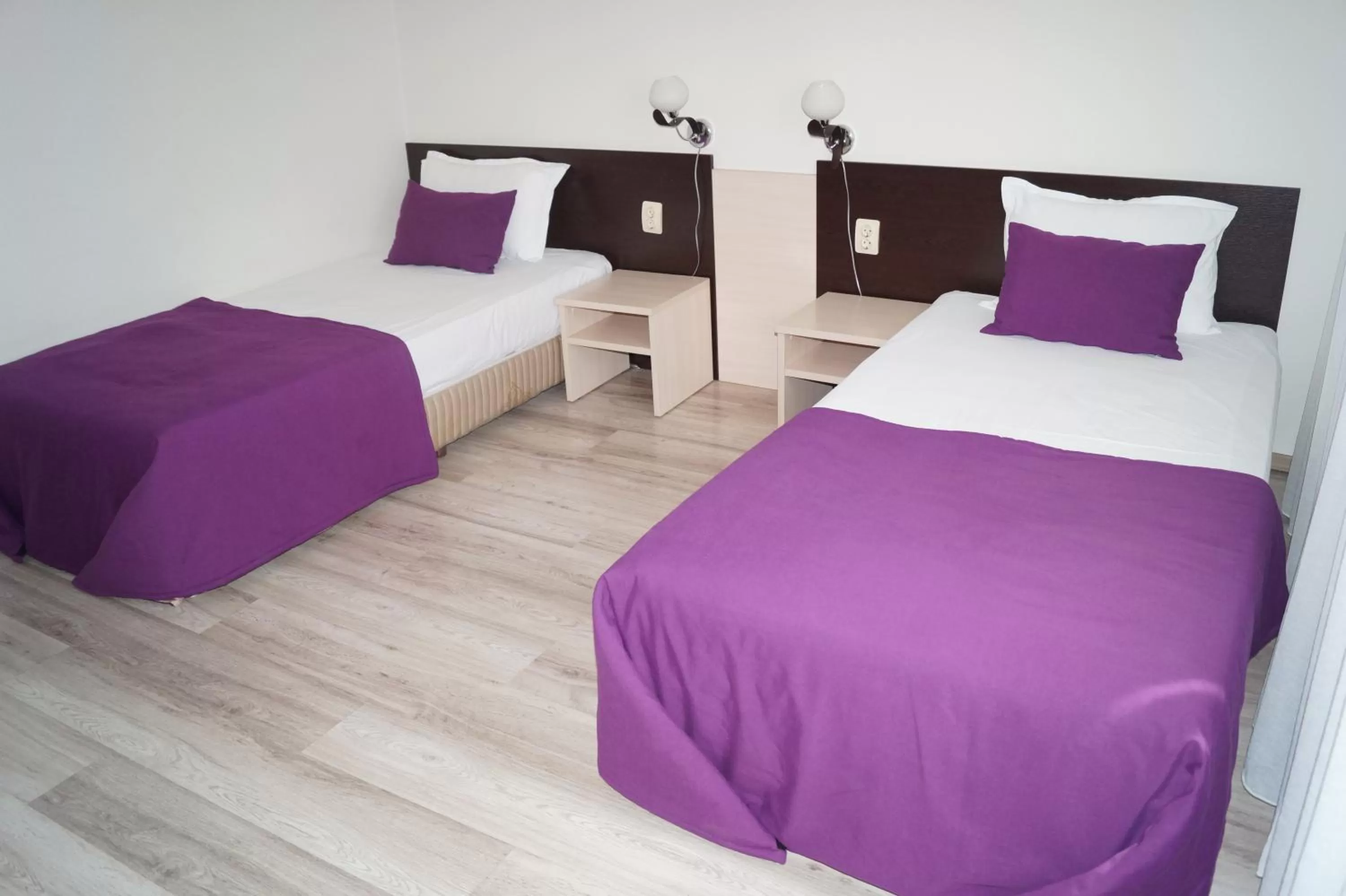 Bed in Hotel Kardjali