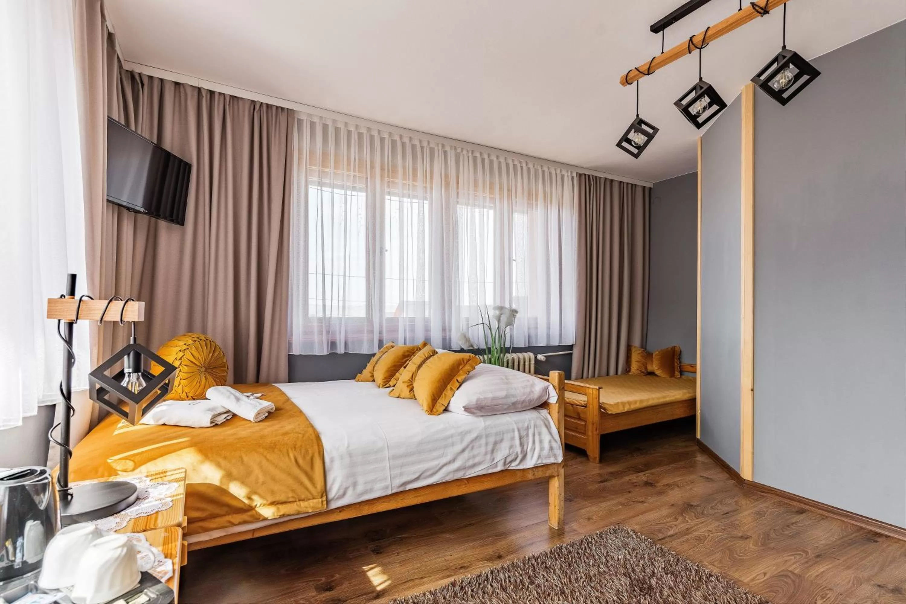 Photo of the whole room, Bed in Pokoje Gościnne U Małgorzaty Jacuzzi & Sauna