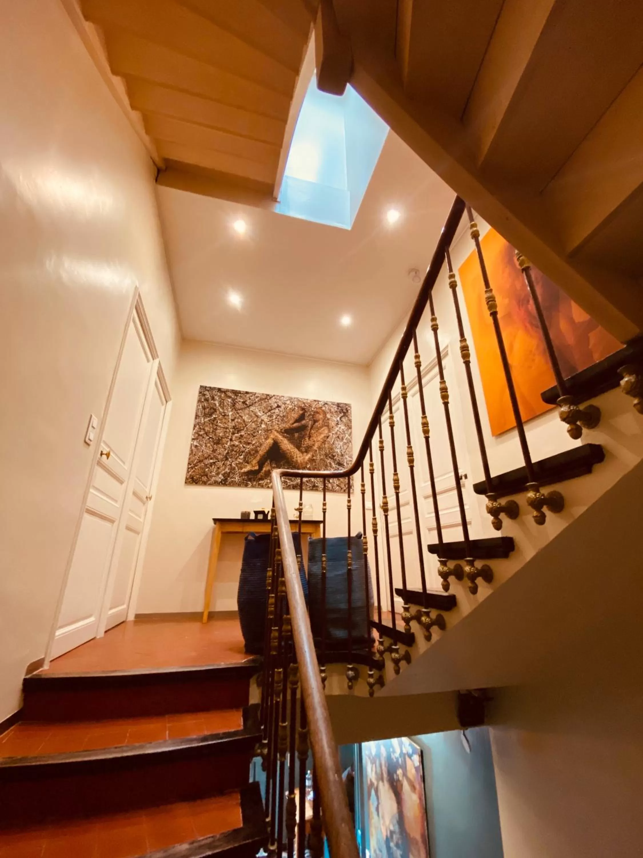 Lobby or reception in La maison Gerval