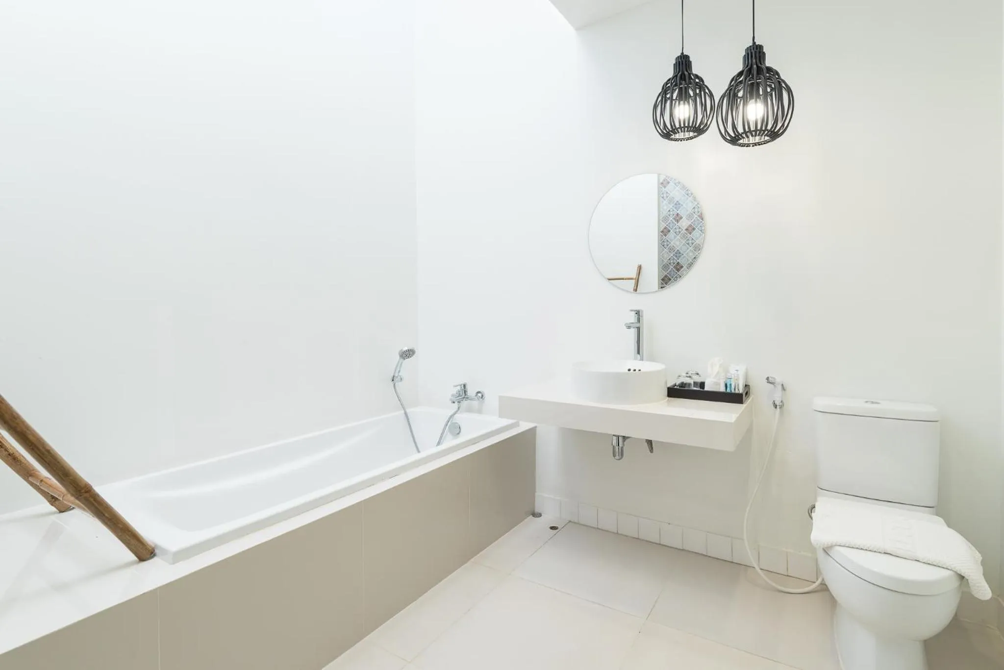 Bath in Chaolao Tosang Beach Hotel