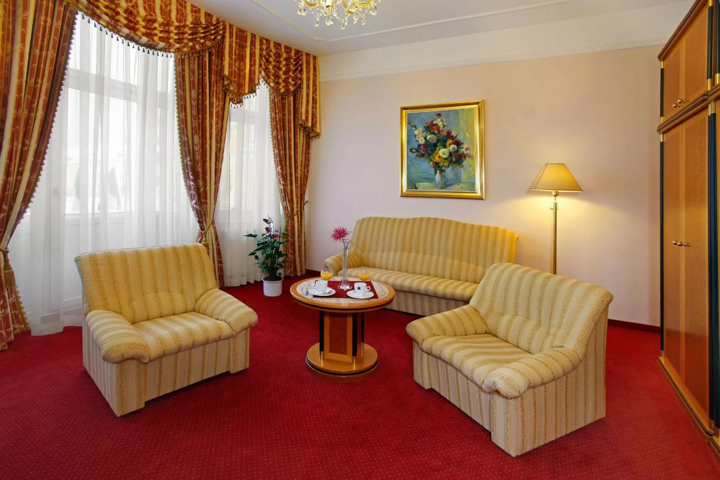 Seating area in Ensana Hvězda - Imperiál - Neapol