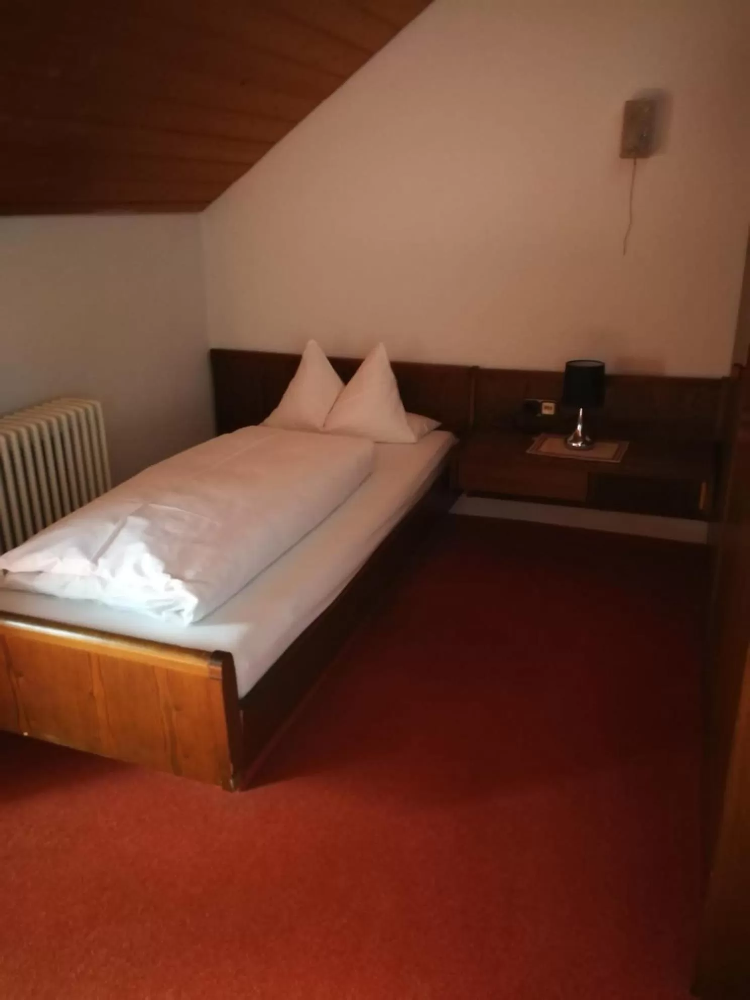 Bed in Hotel Luitpold