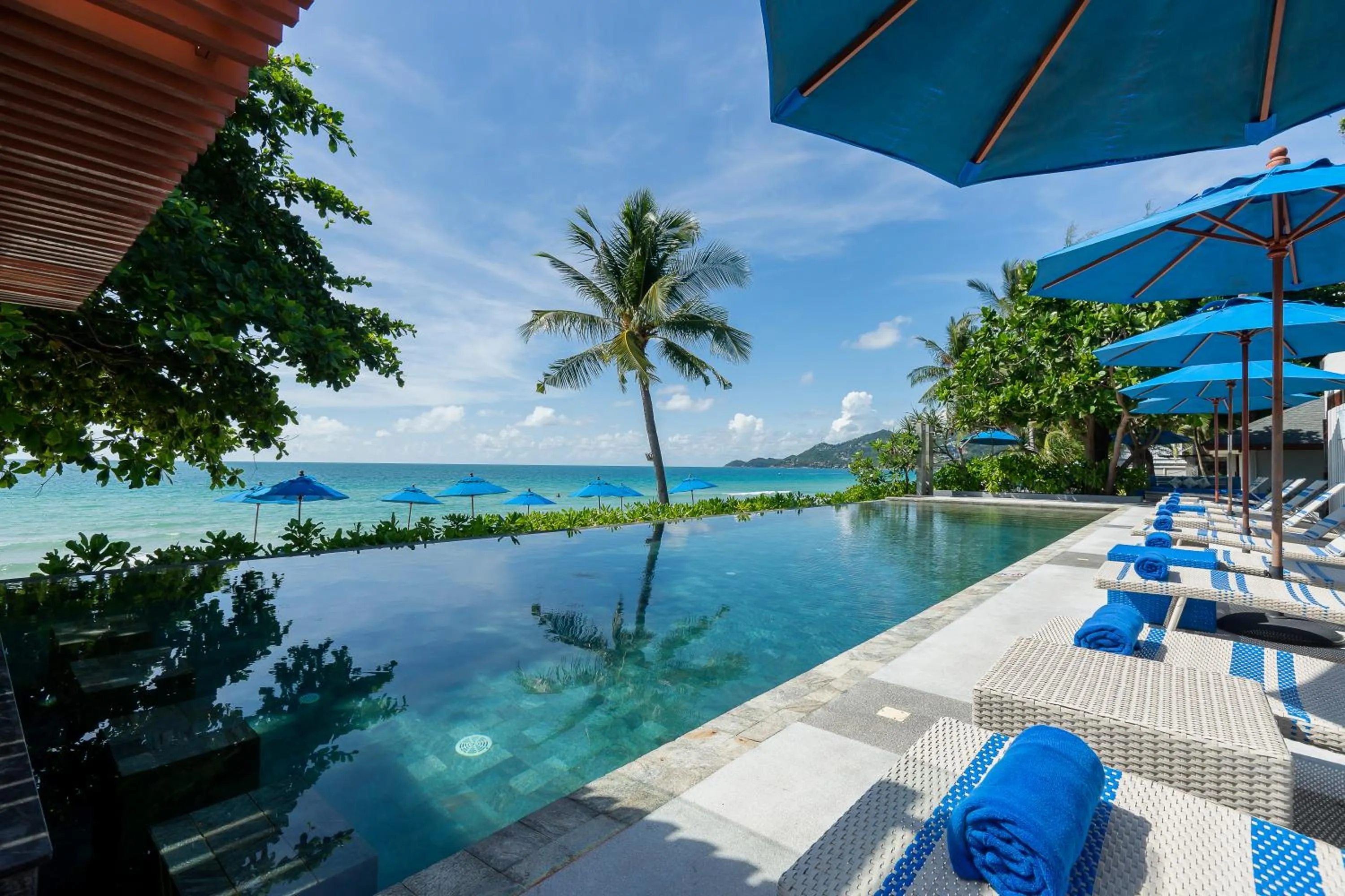 Swimming pool in Synergy Samui
