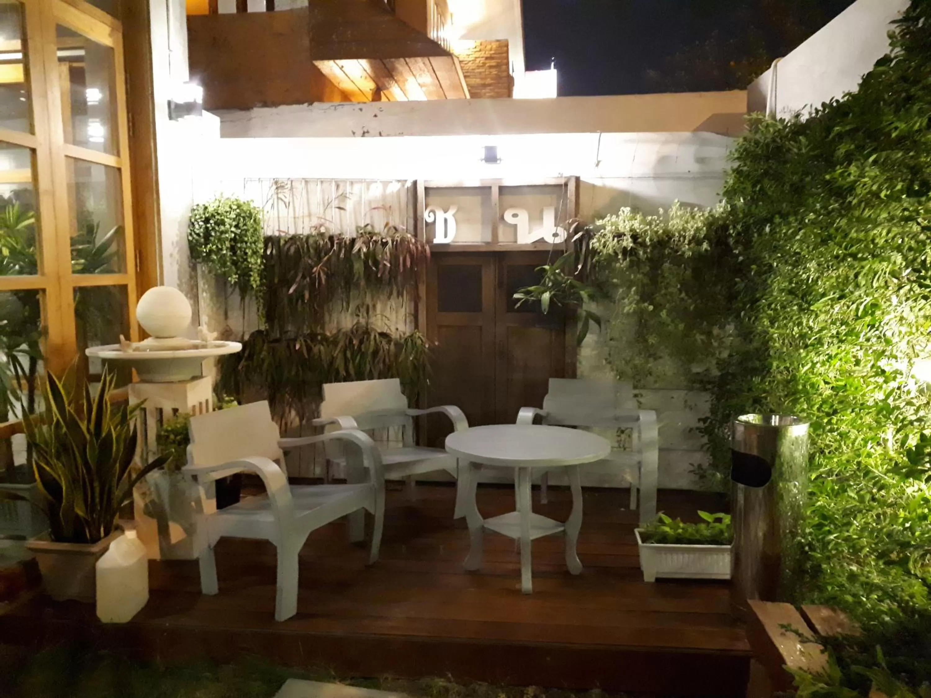 Seating area in Hansa Bangkok House