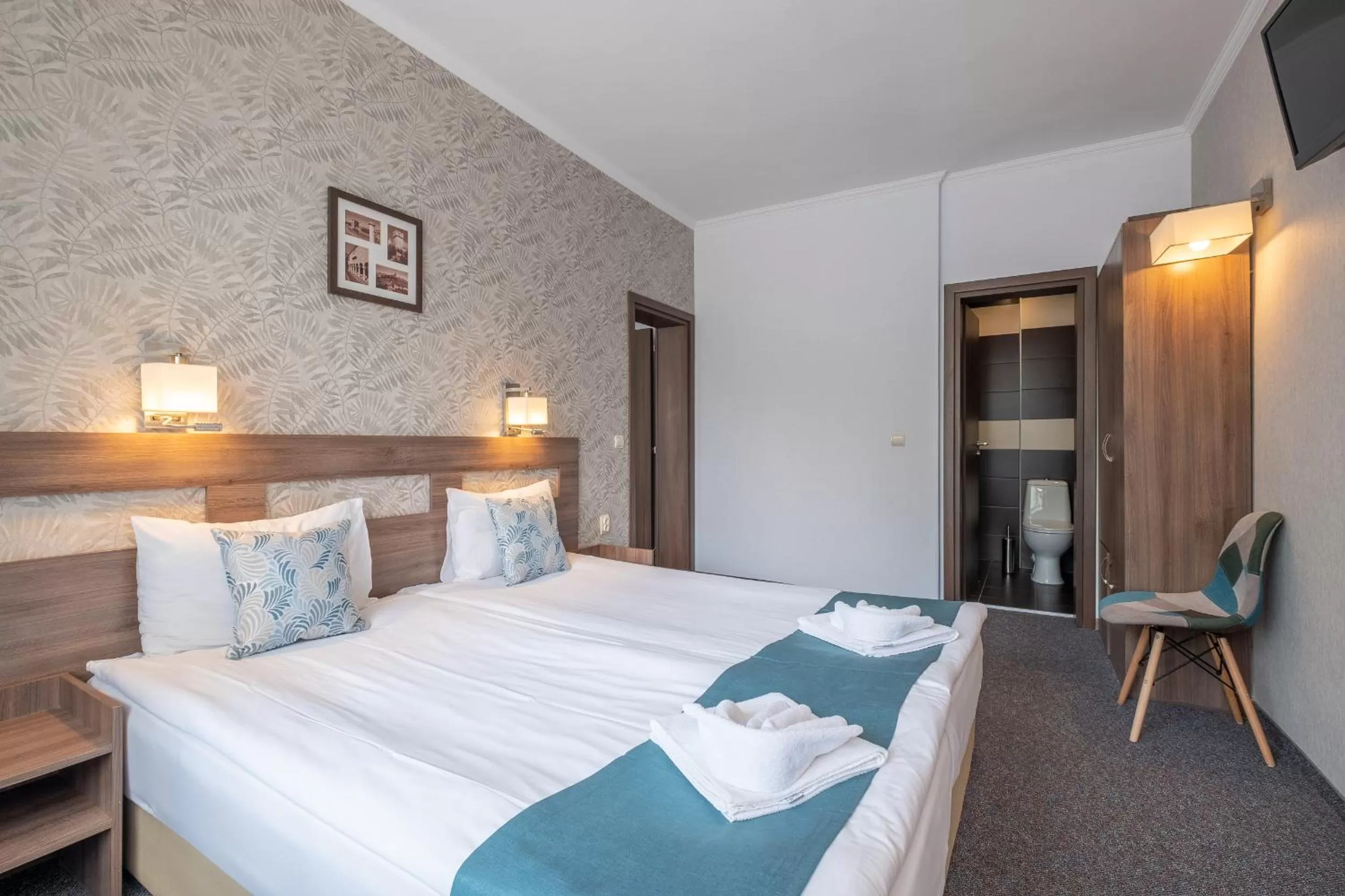 Bedroom, Bed in Park Hotel Asenevtsi