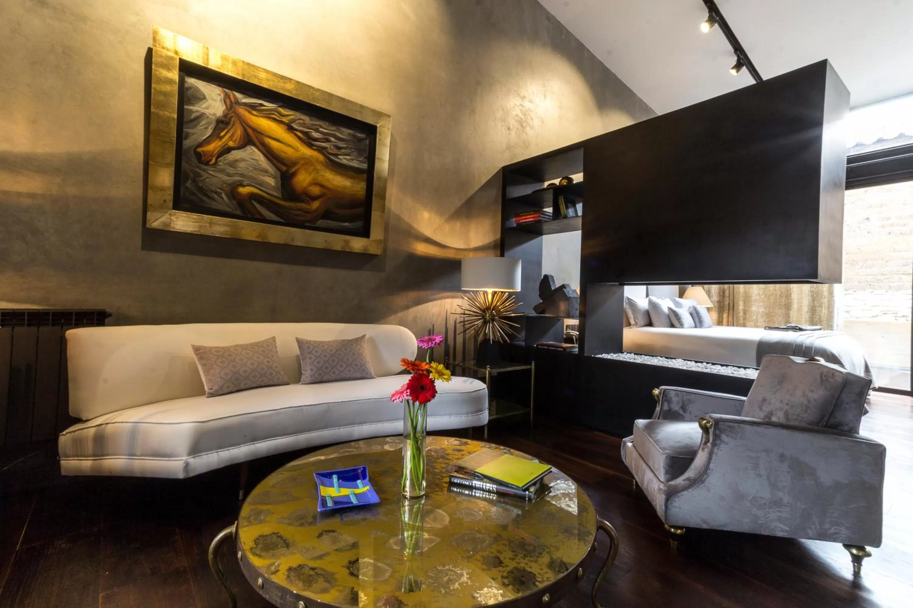 Bed, Seating Area in Uvence Arte + Hotel