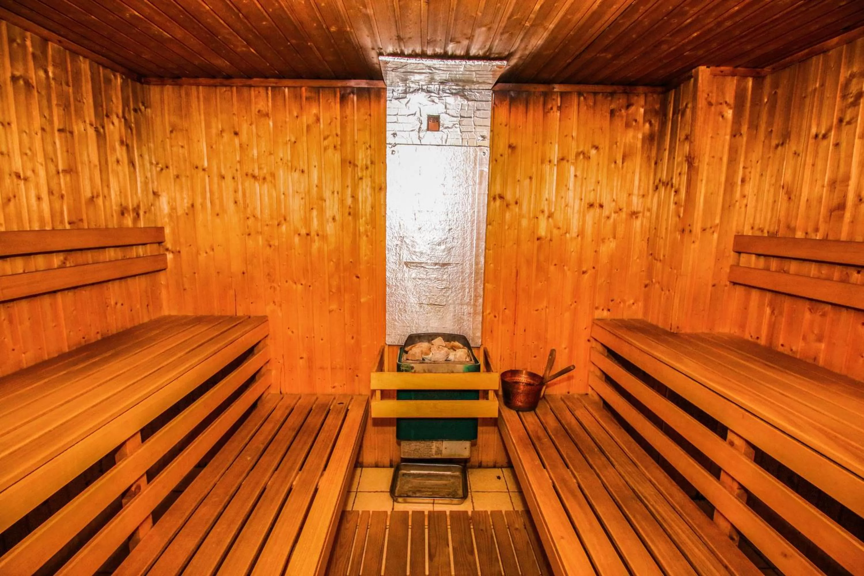 Sauna in Kap House Family Hotel
