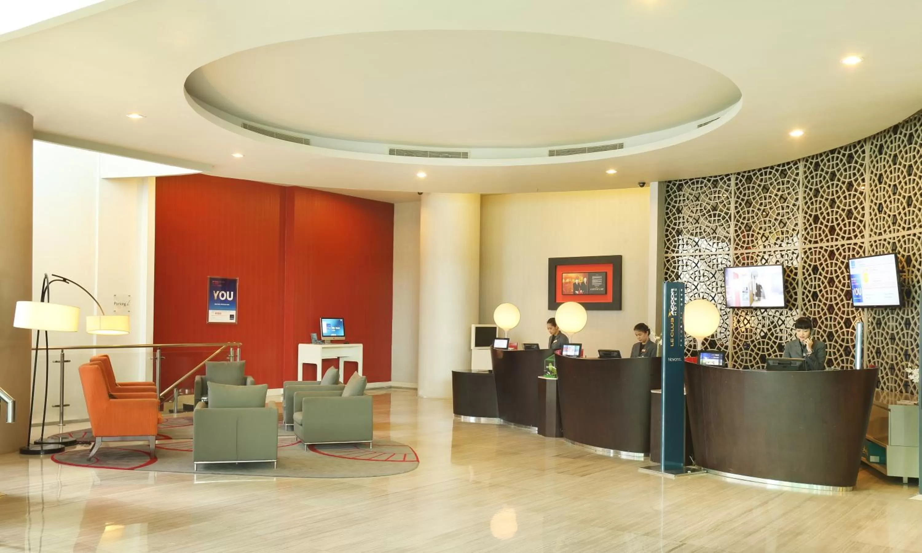 Lobby or reception in Novotel Jakarta Gajah Mada