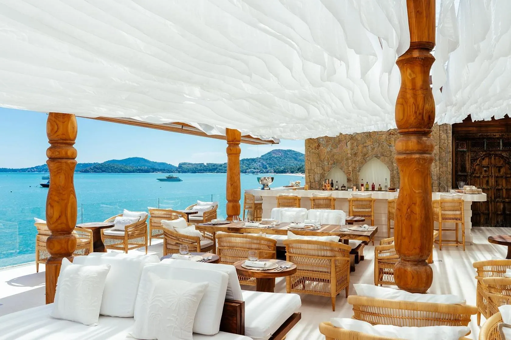 Restaurant/places to eat in Zazen Boutique Resort & Spa