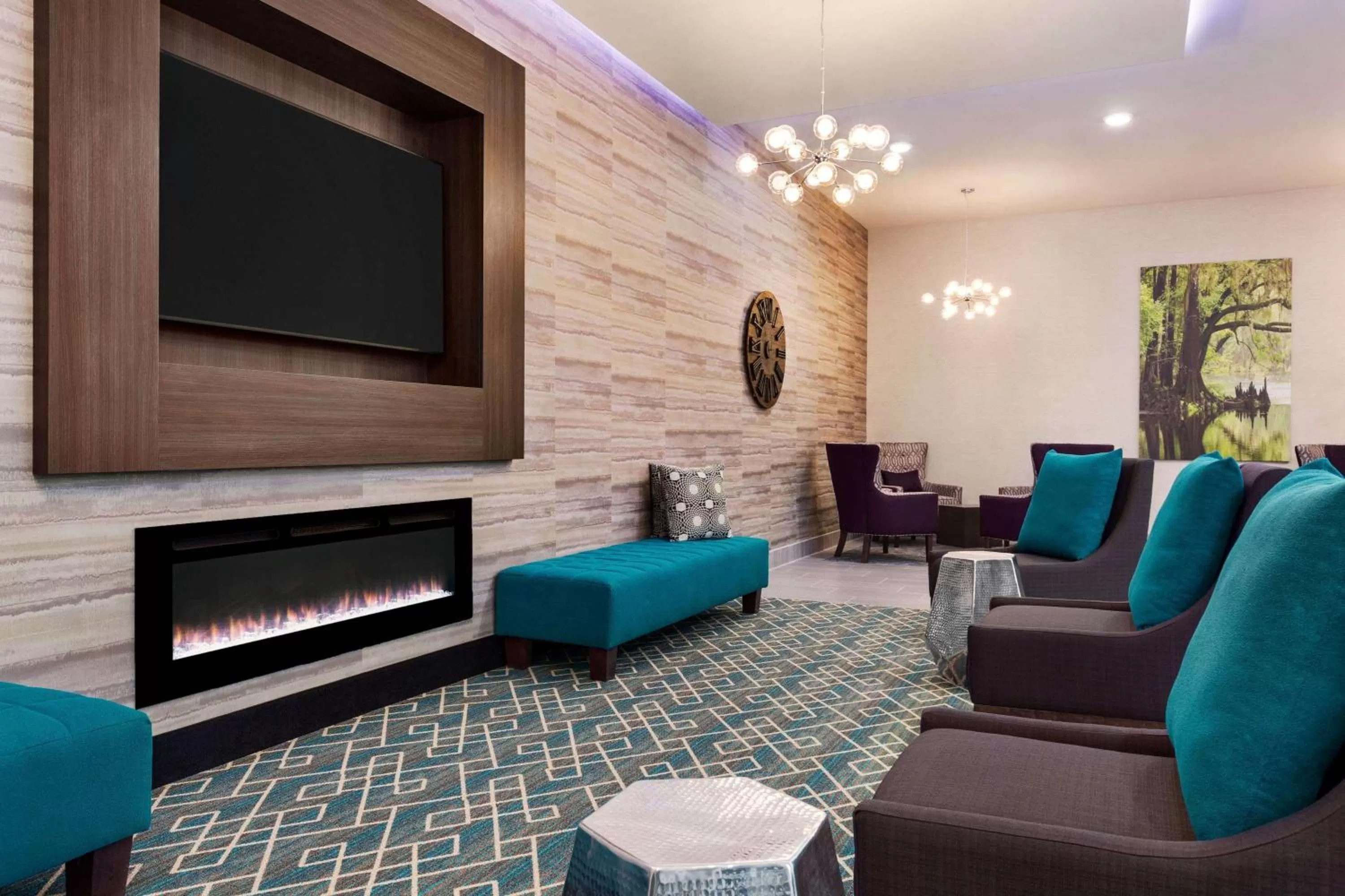 Lobby or reception in La Quinta by Wyndham Gainesville