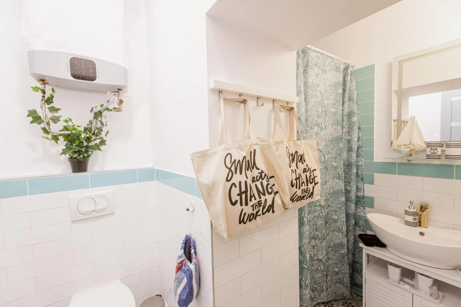 Bathroom in Dunakavics XIII Apartman