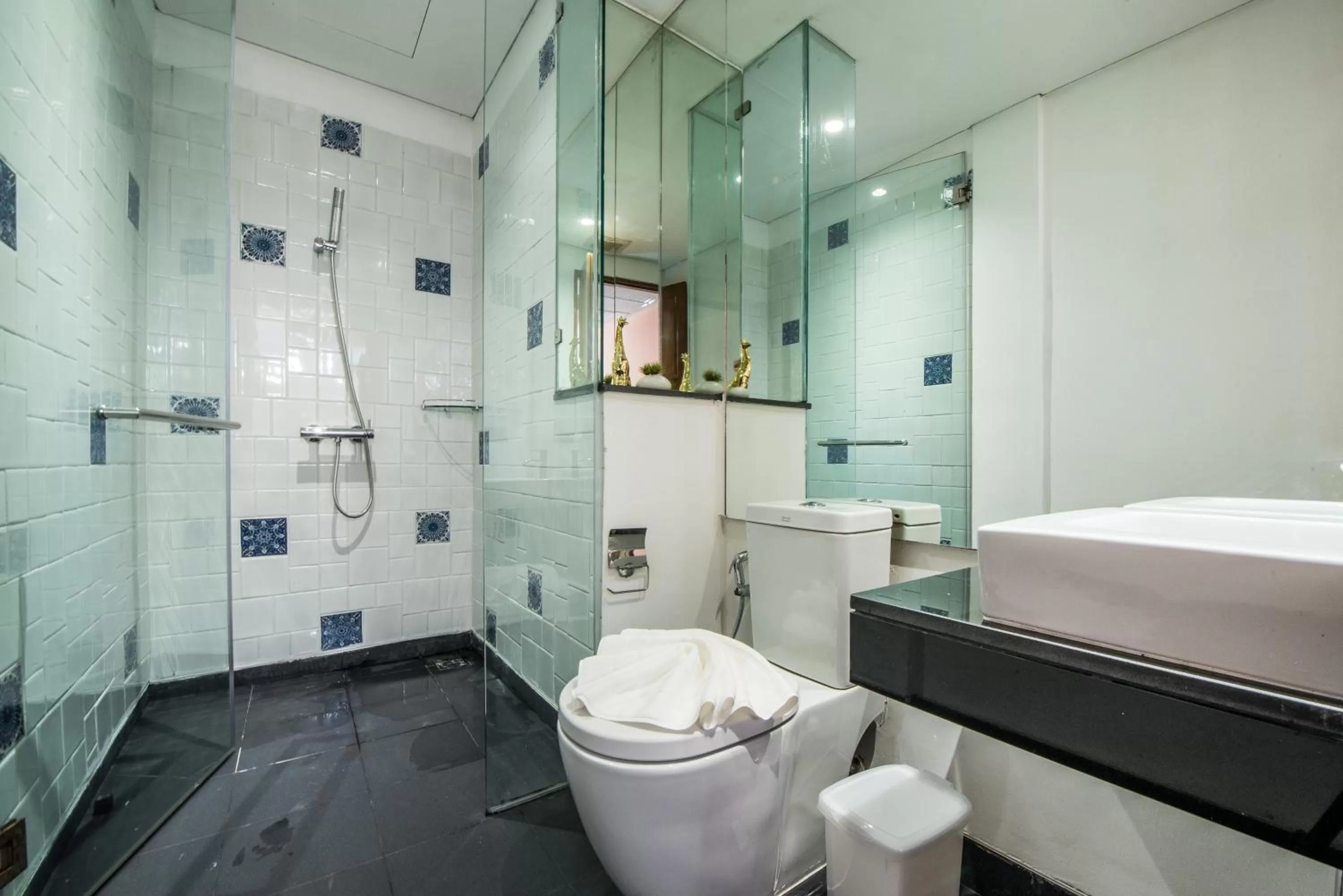 Shower, Bathroom in Nimit Boutique Hotel