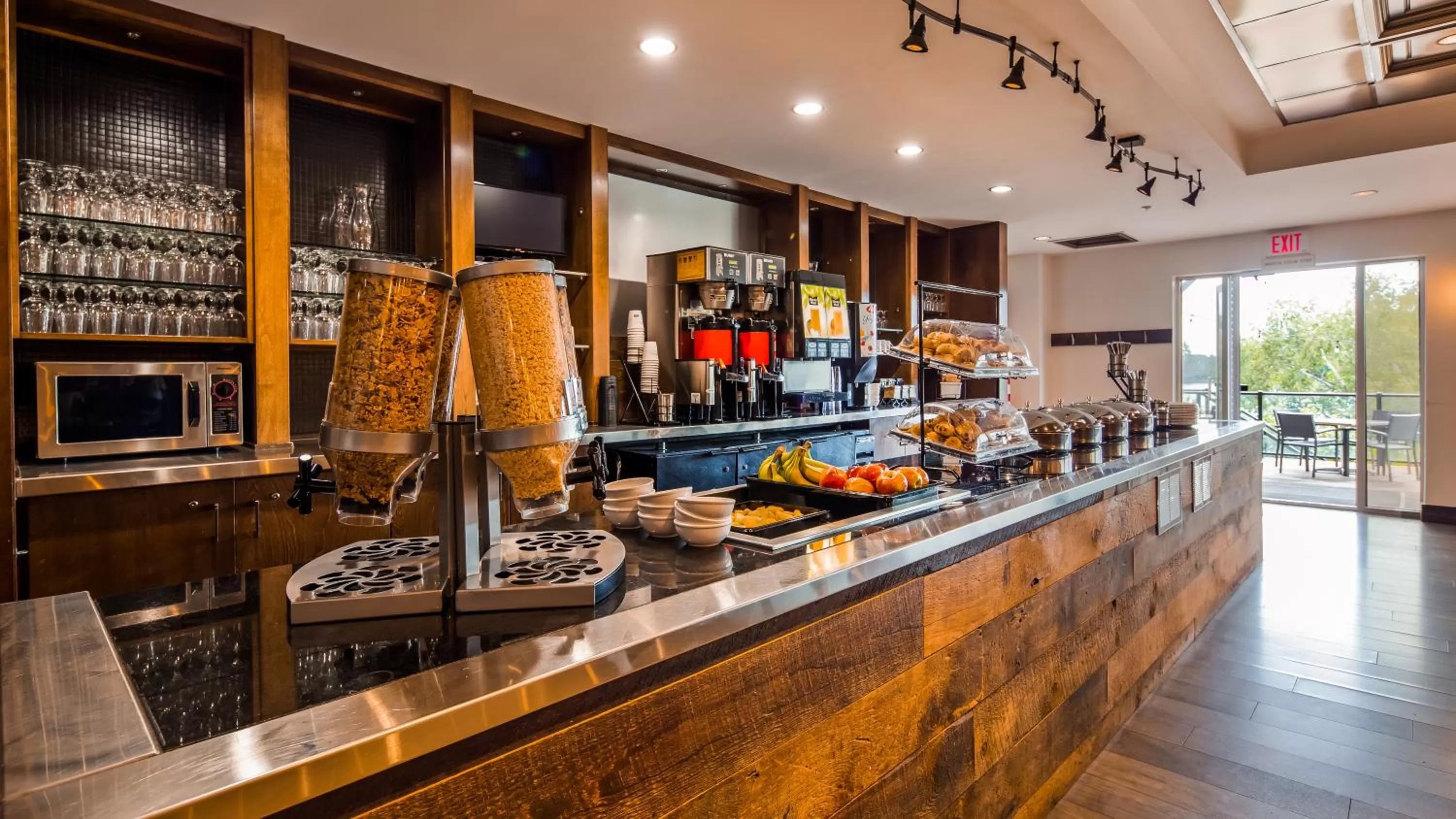 Buffet breakfast in Best Western Plus Chocolate Lake Hotel - Halifax