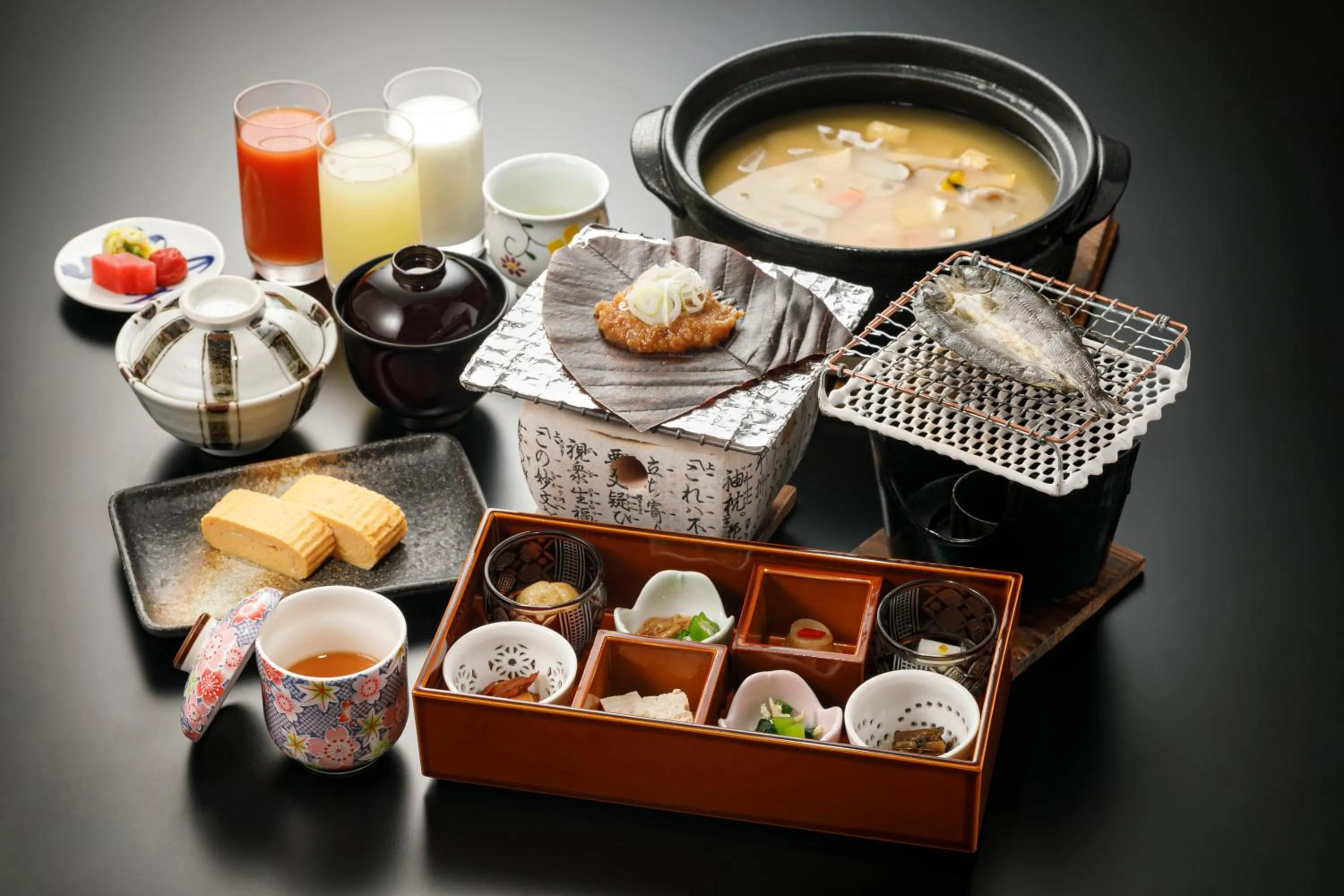 Breakfast in Honjin Hiranoya Annex