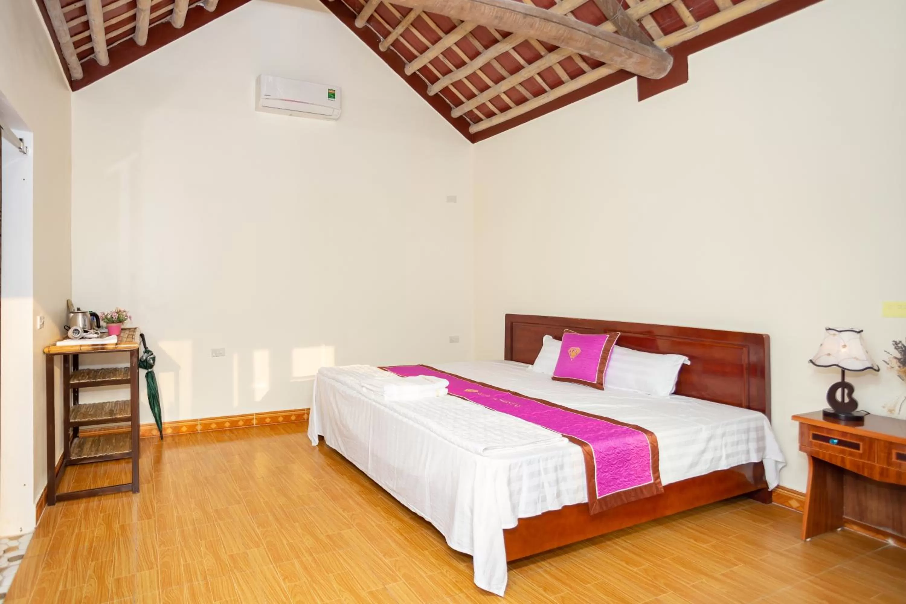 Bed in Ruby Homestay
