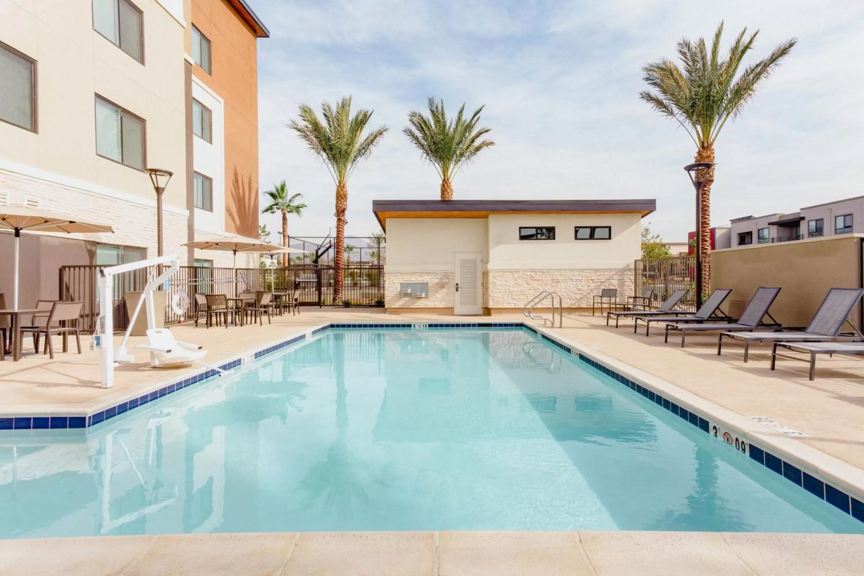 Swimming pool in Residence Inn by Marriott Loma Linda Redlands