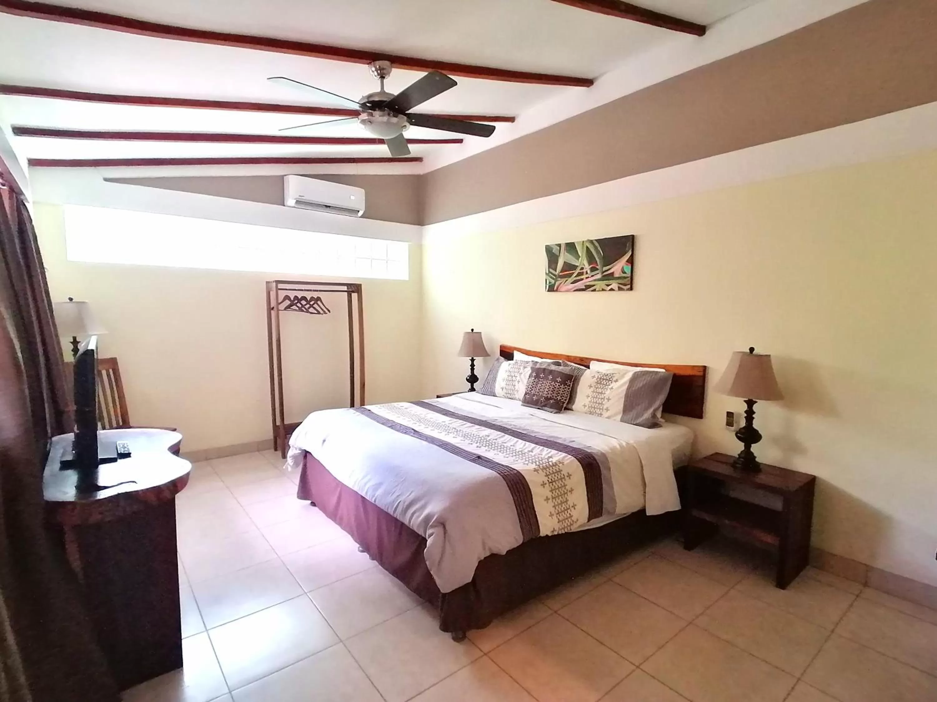 Bed in Xalli Beach Hotel