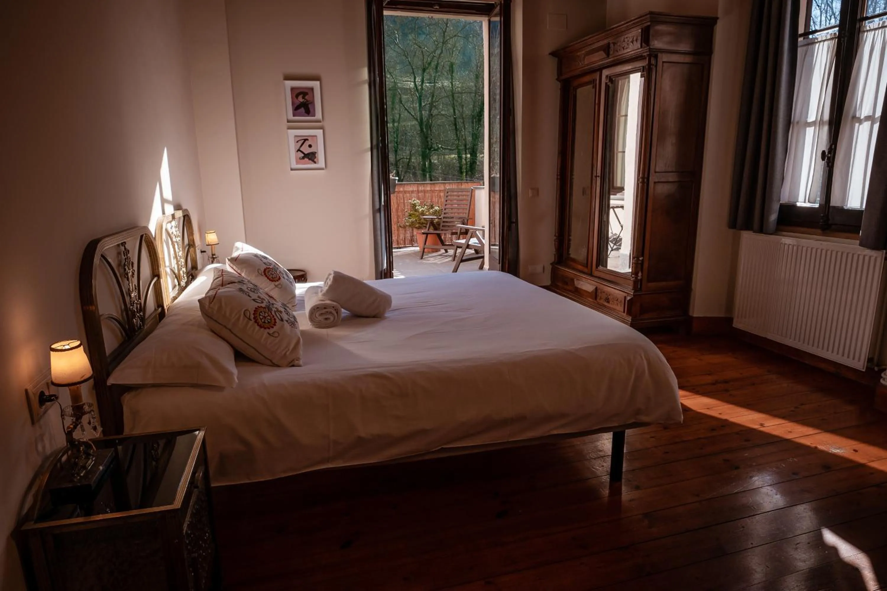 Bed in Hotel Mas de Xaxas