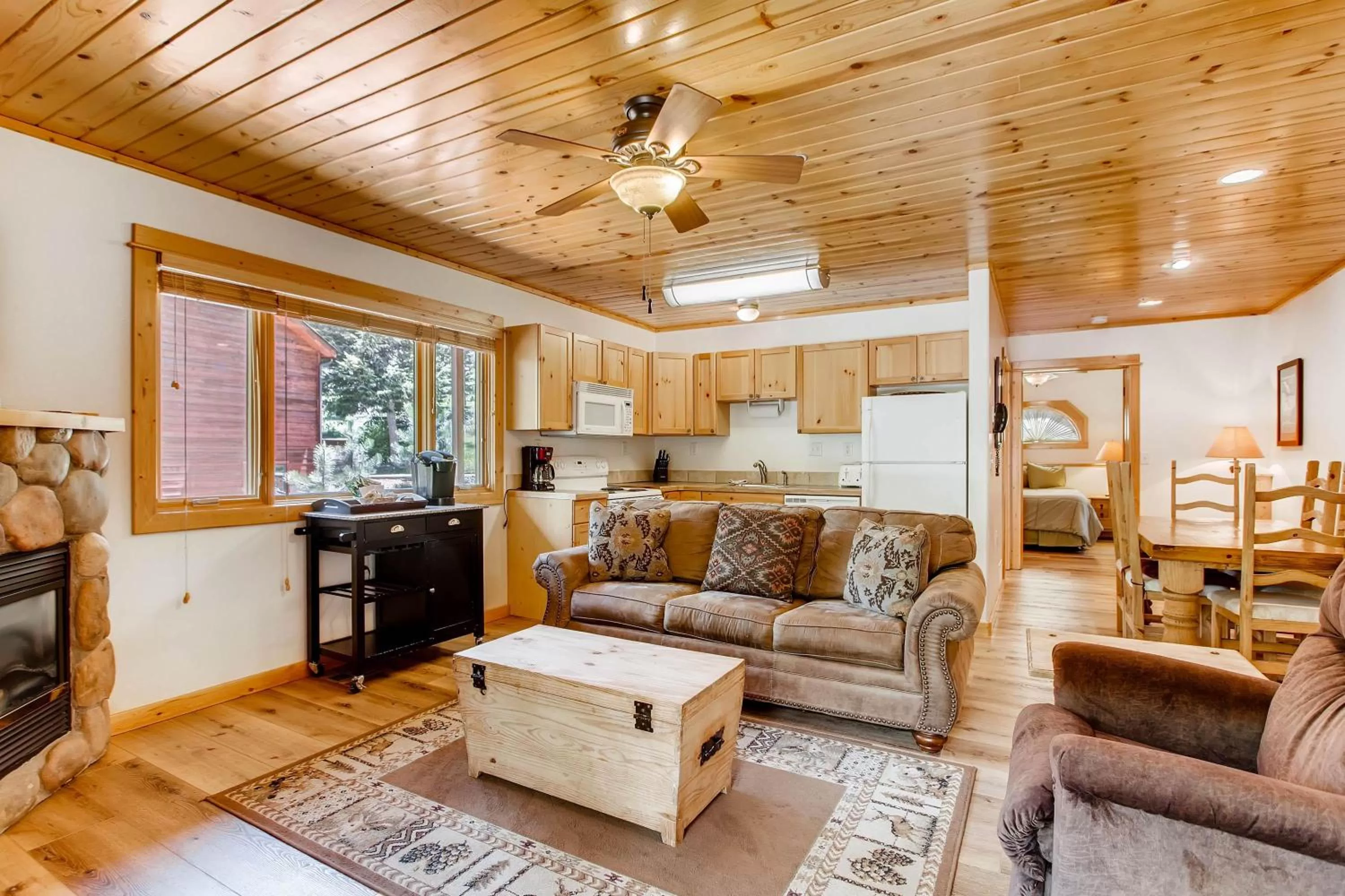 Seating Area in Estes Park Condos