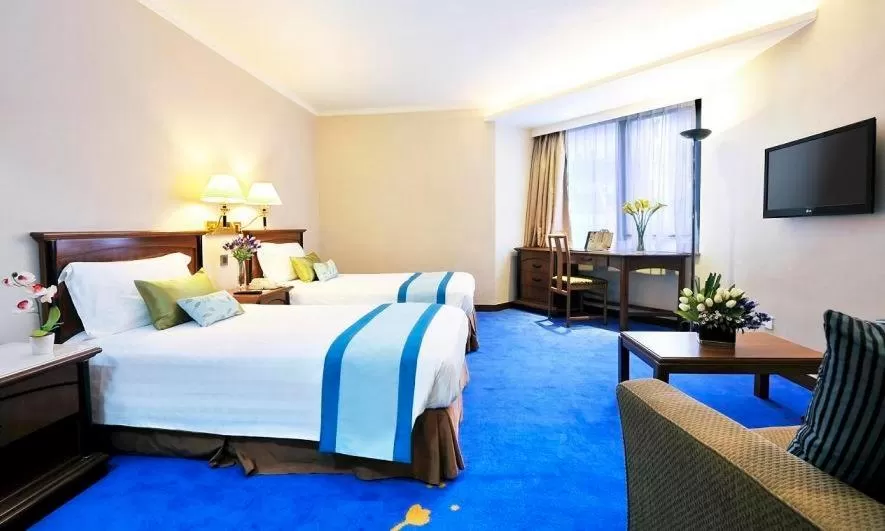 Bed in The Kimberley Hotel