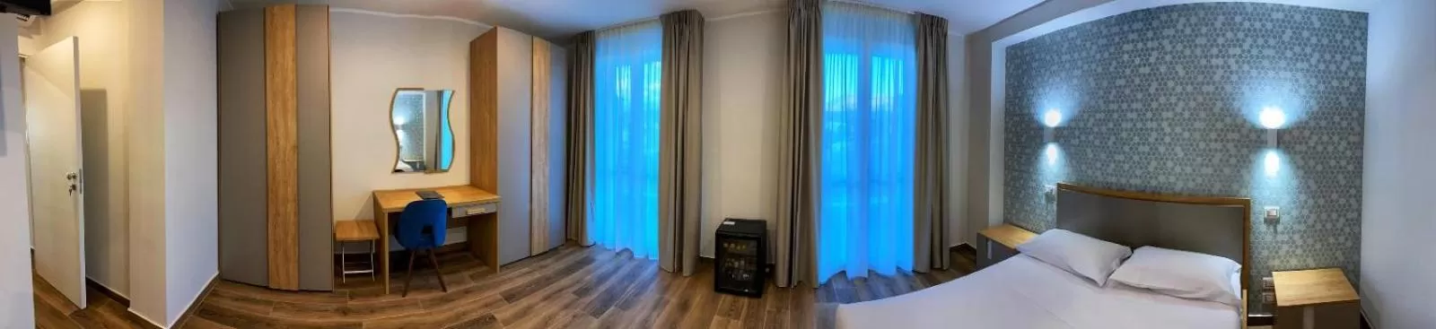 Bed in Lumarooms B&B