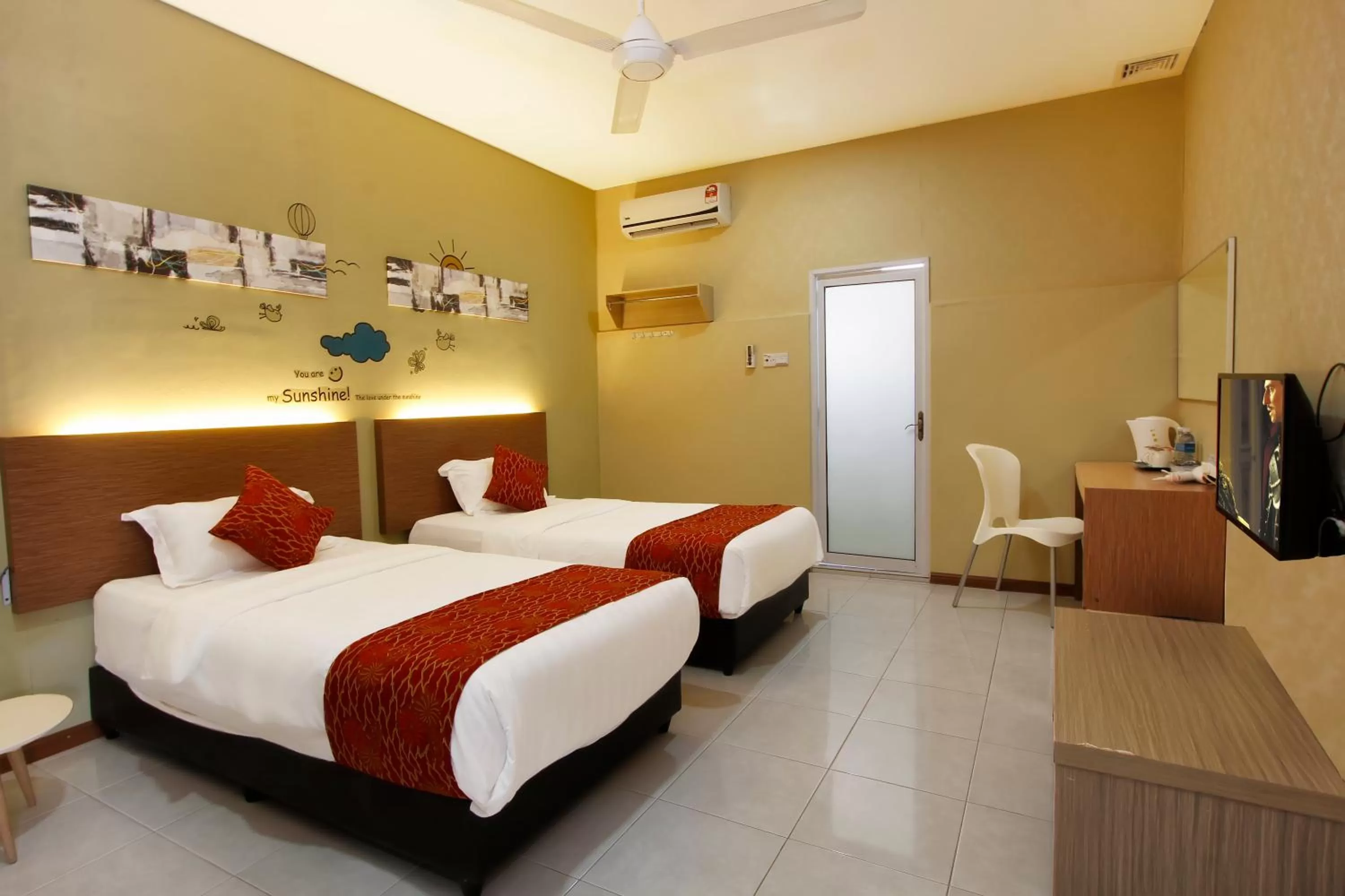 Bed in Lavigo Resort