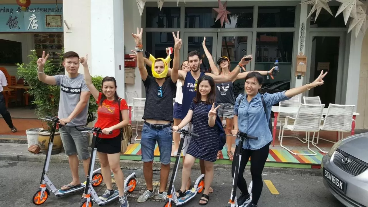 group of guests in The Bohemian