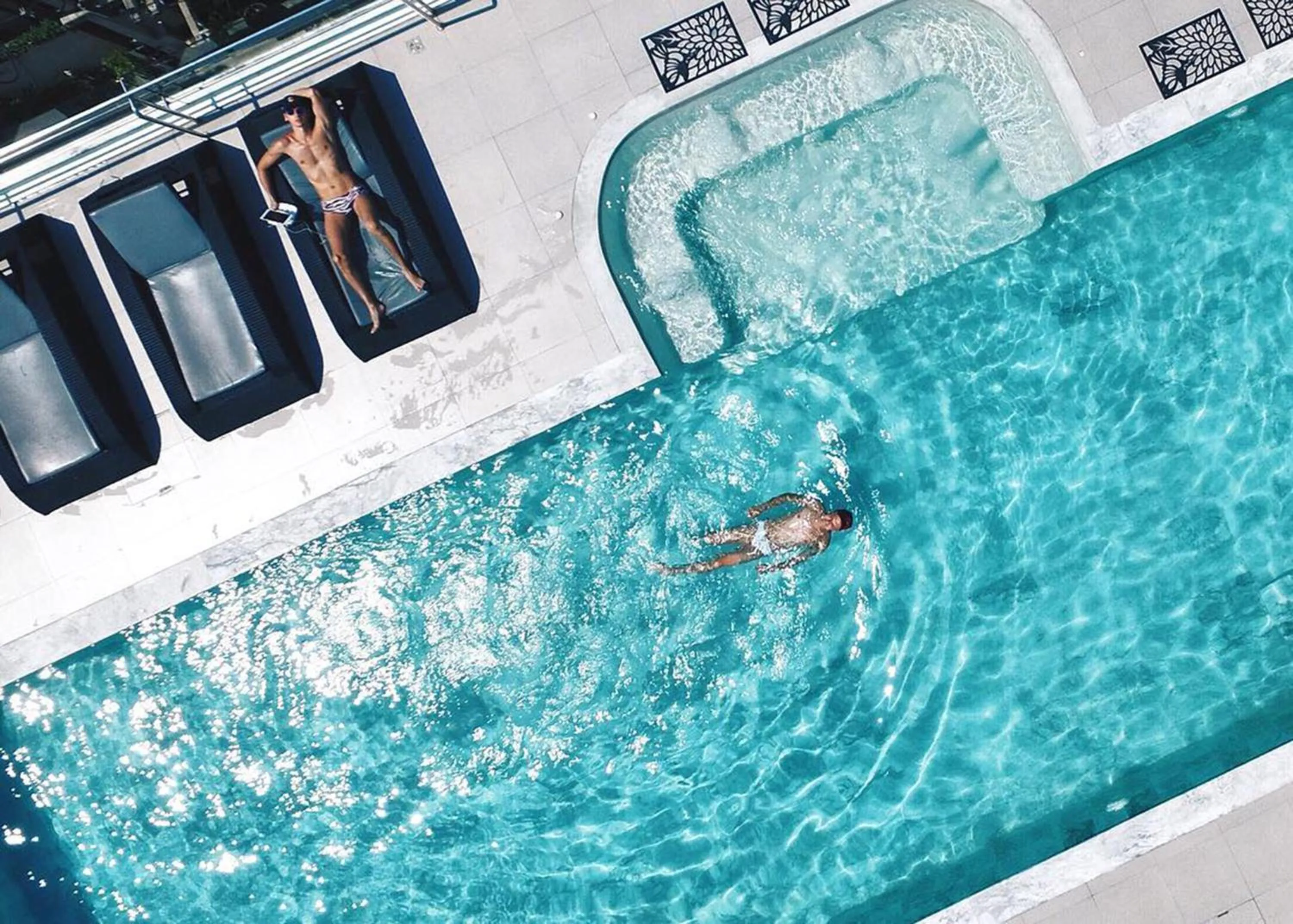 Swimming pool in Grand Sunset Hotel Phuket