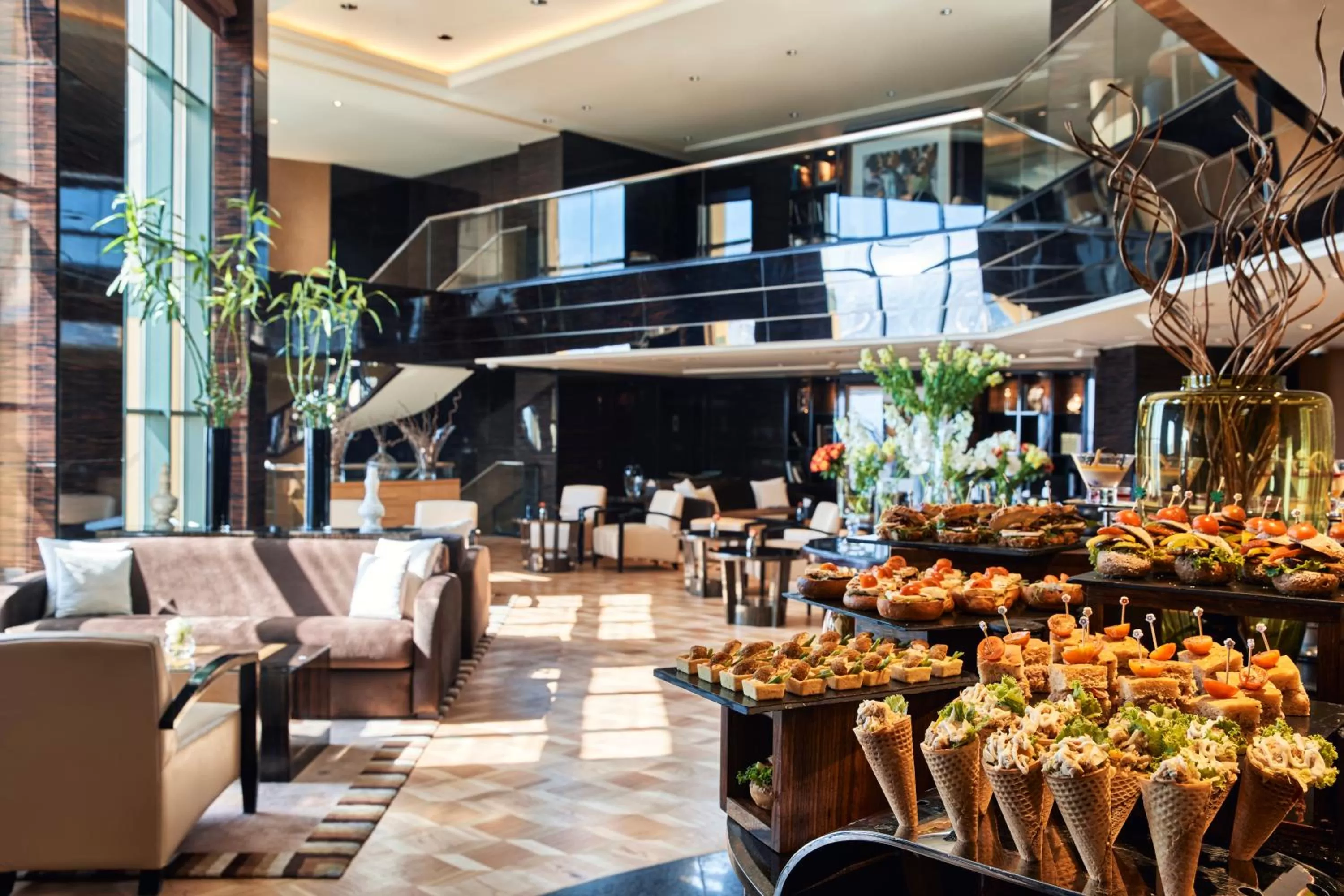 Lounge or bar in Fairmont Nile City