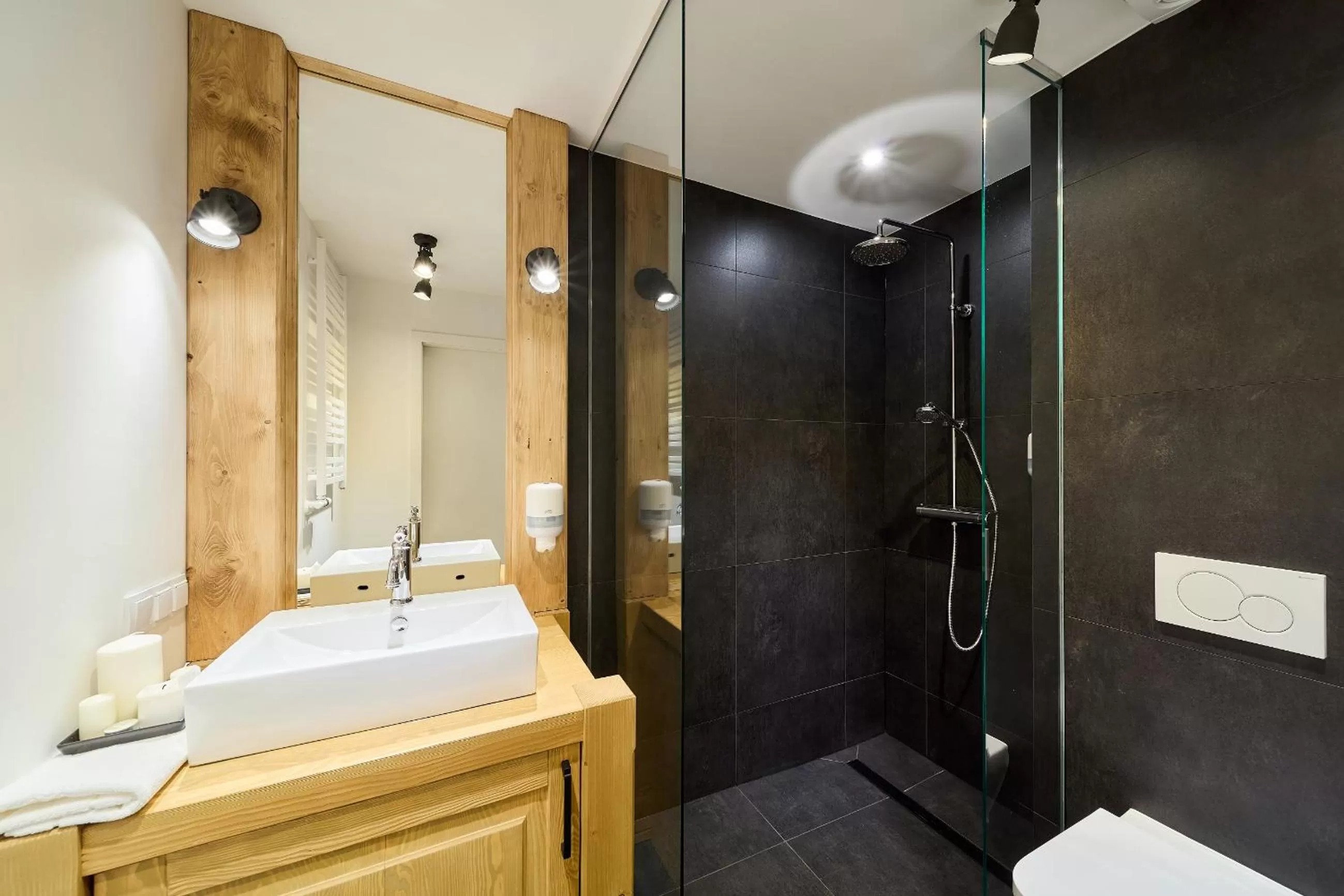 Bathroom in Aparthotel Giewont