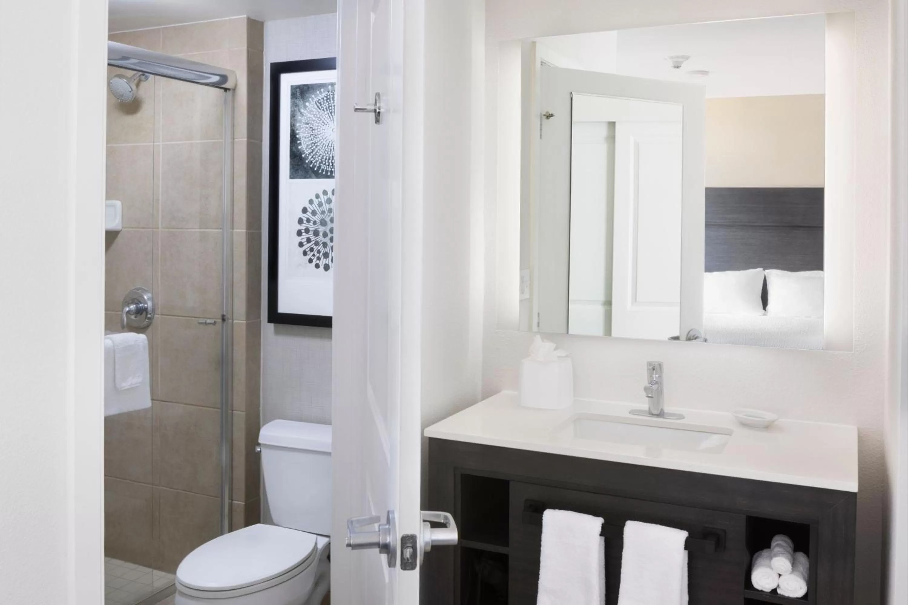 Bathroom in Residence Inn by Marriott Sacramento Downtown at Capitol Park