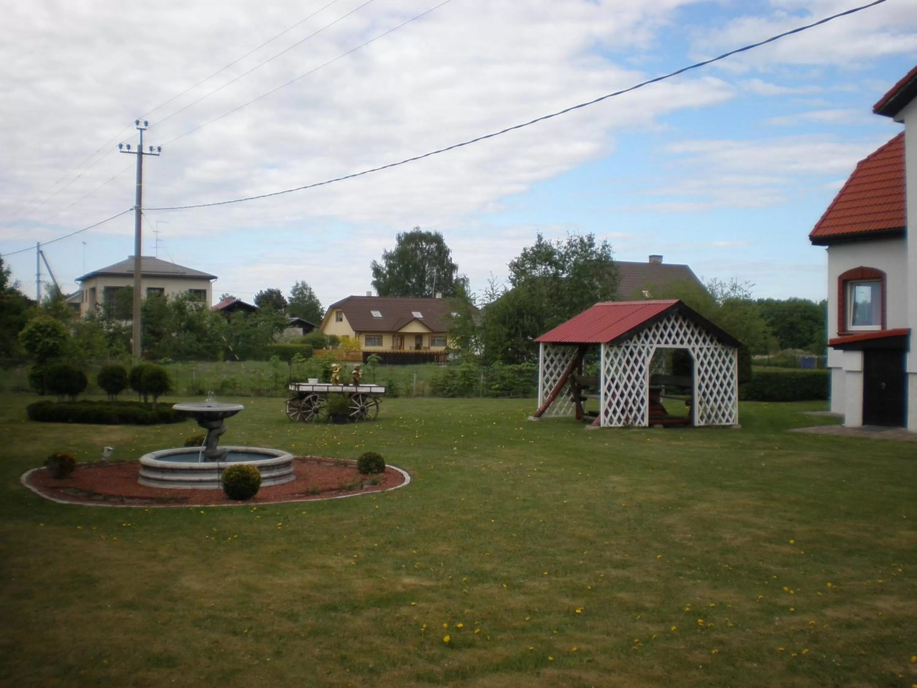Garden, Property Building in Hotel Getliin