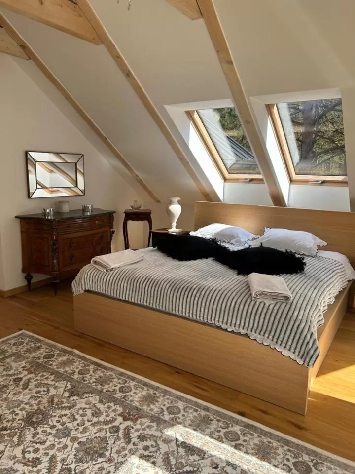 Bed in Leśna Residence & SPA