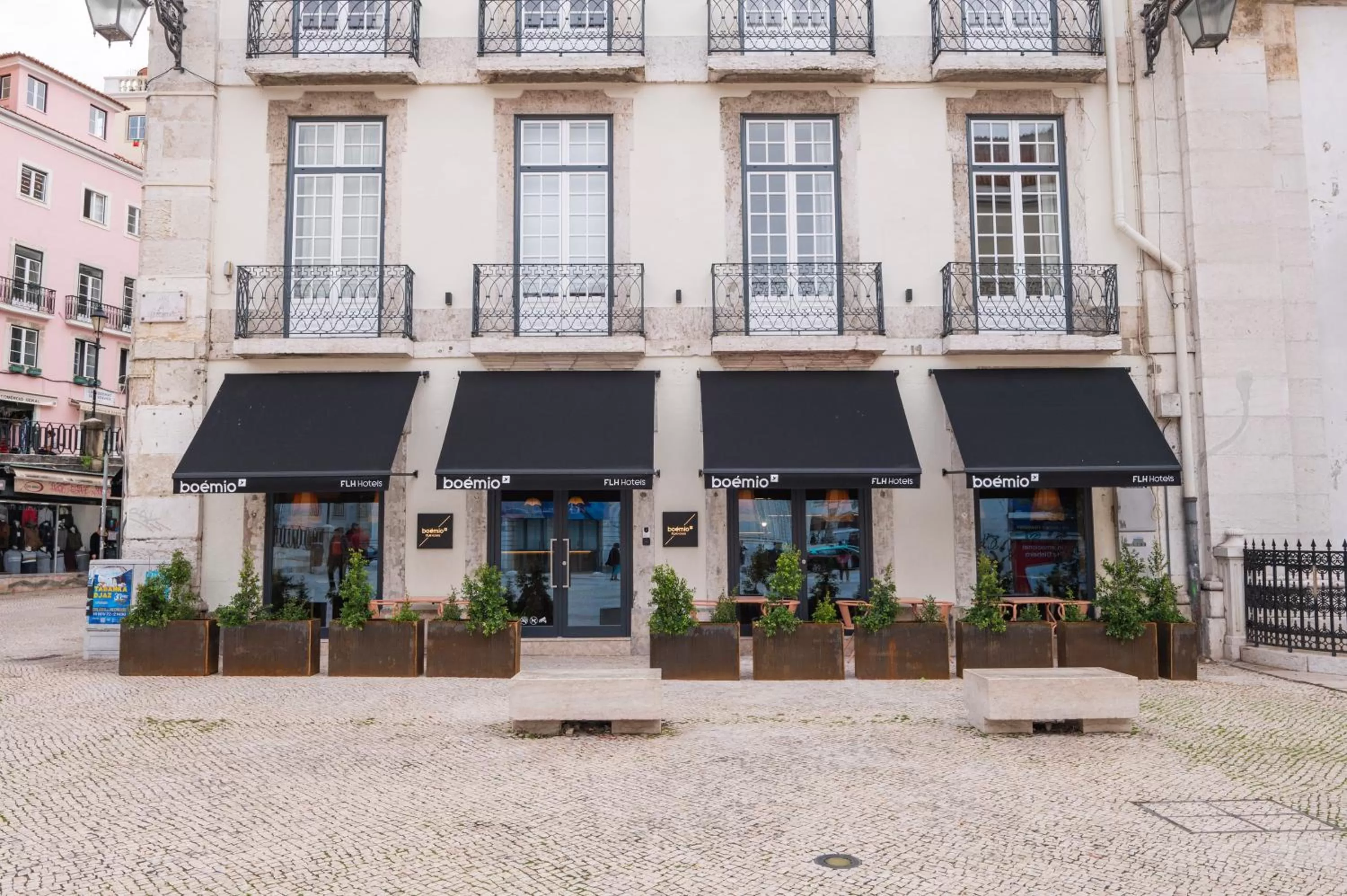 Property building in Boemio FLH Hotels