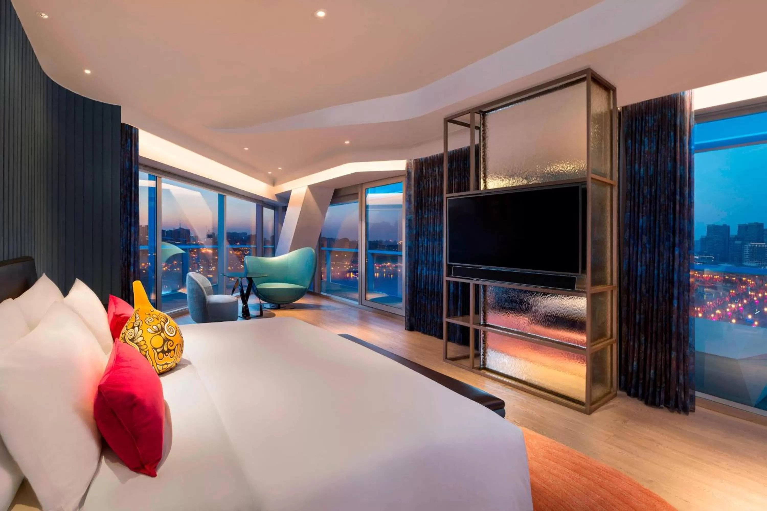 Photo of the whole room, Bed in W XIAN Hotel