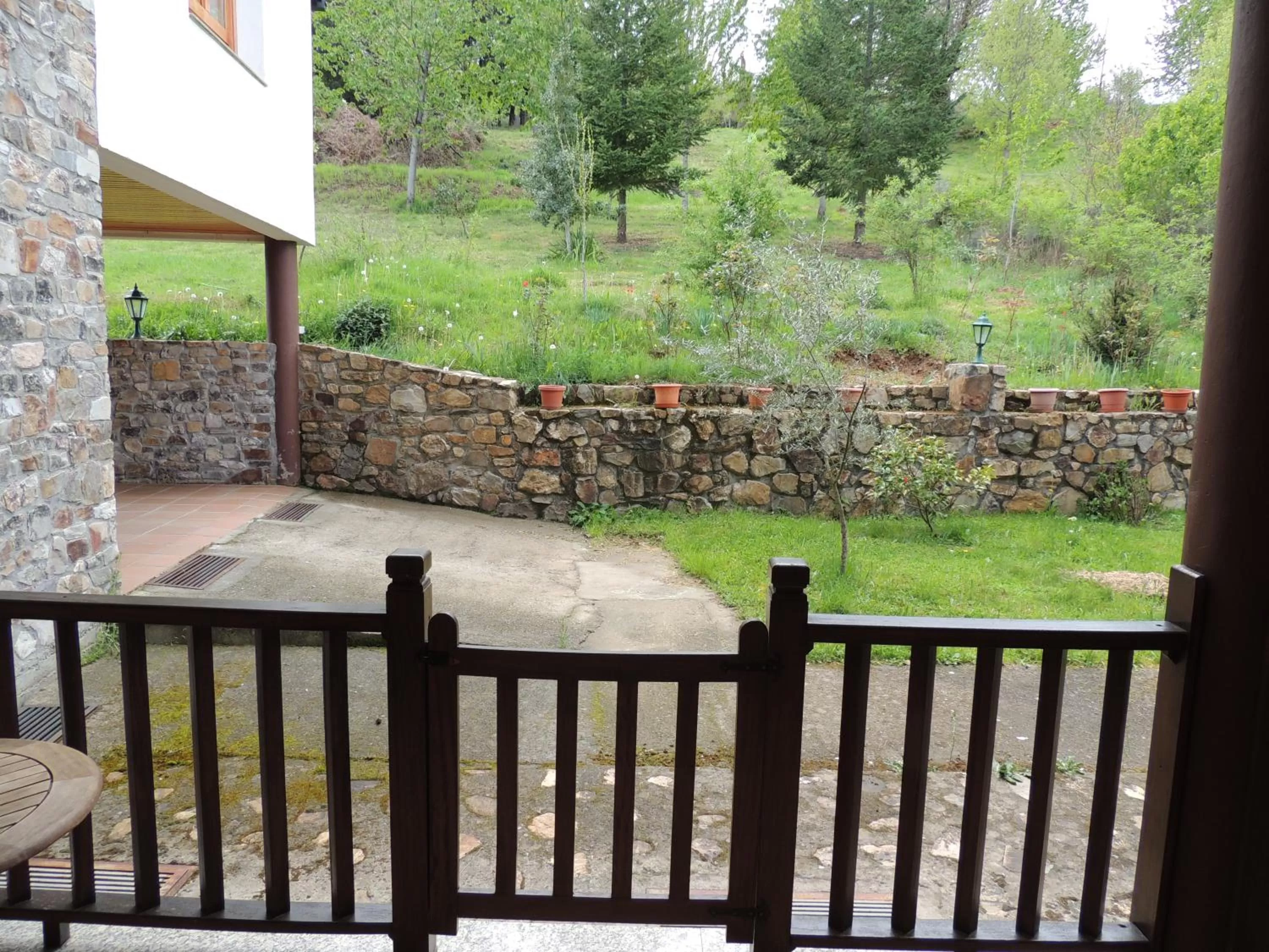 Garden view in Hotel Rural Casa Ana